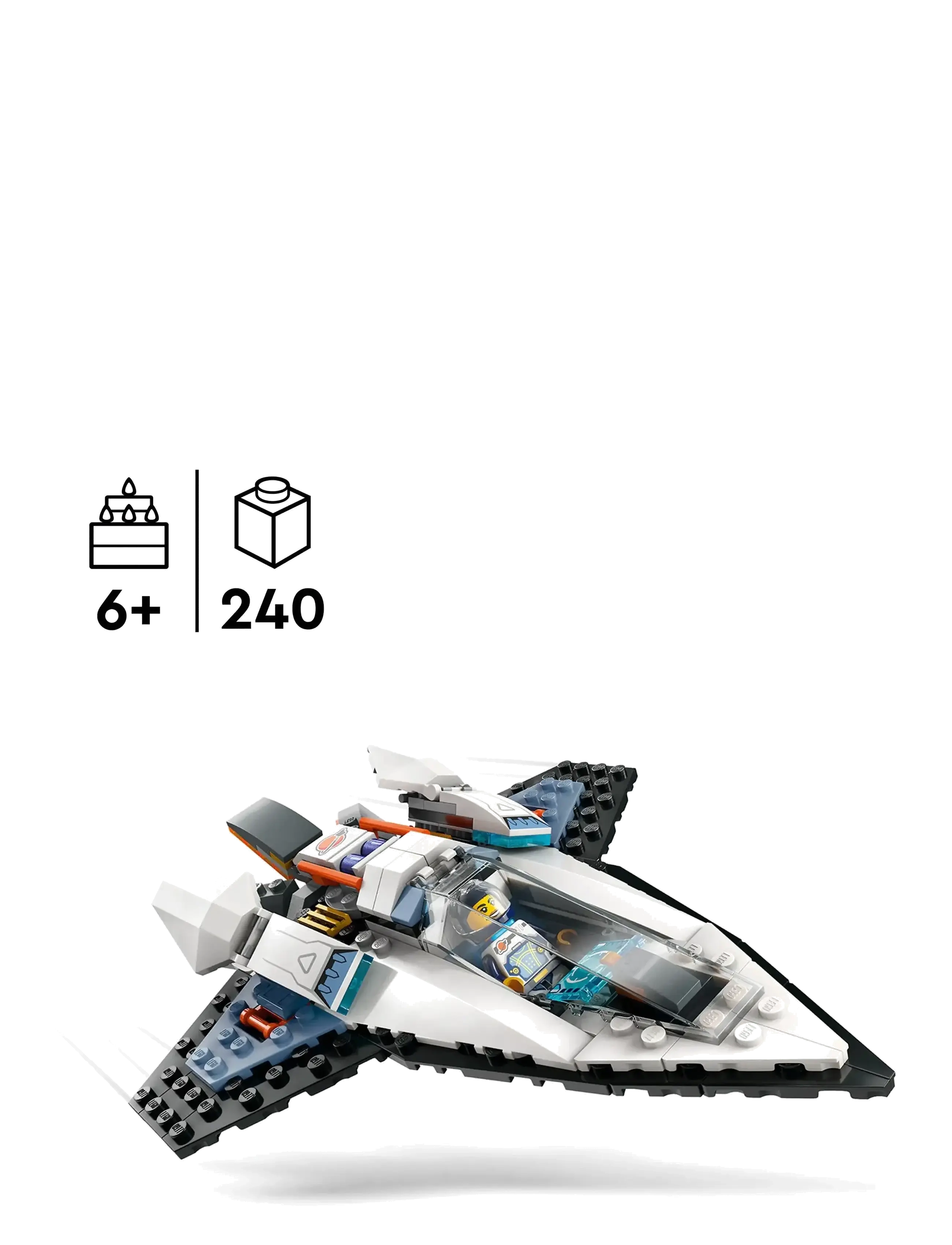 LEGO - City Interstellar Spaceship Toy Playset 60430 - lego® city - multi - 1