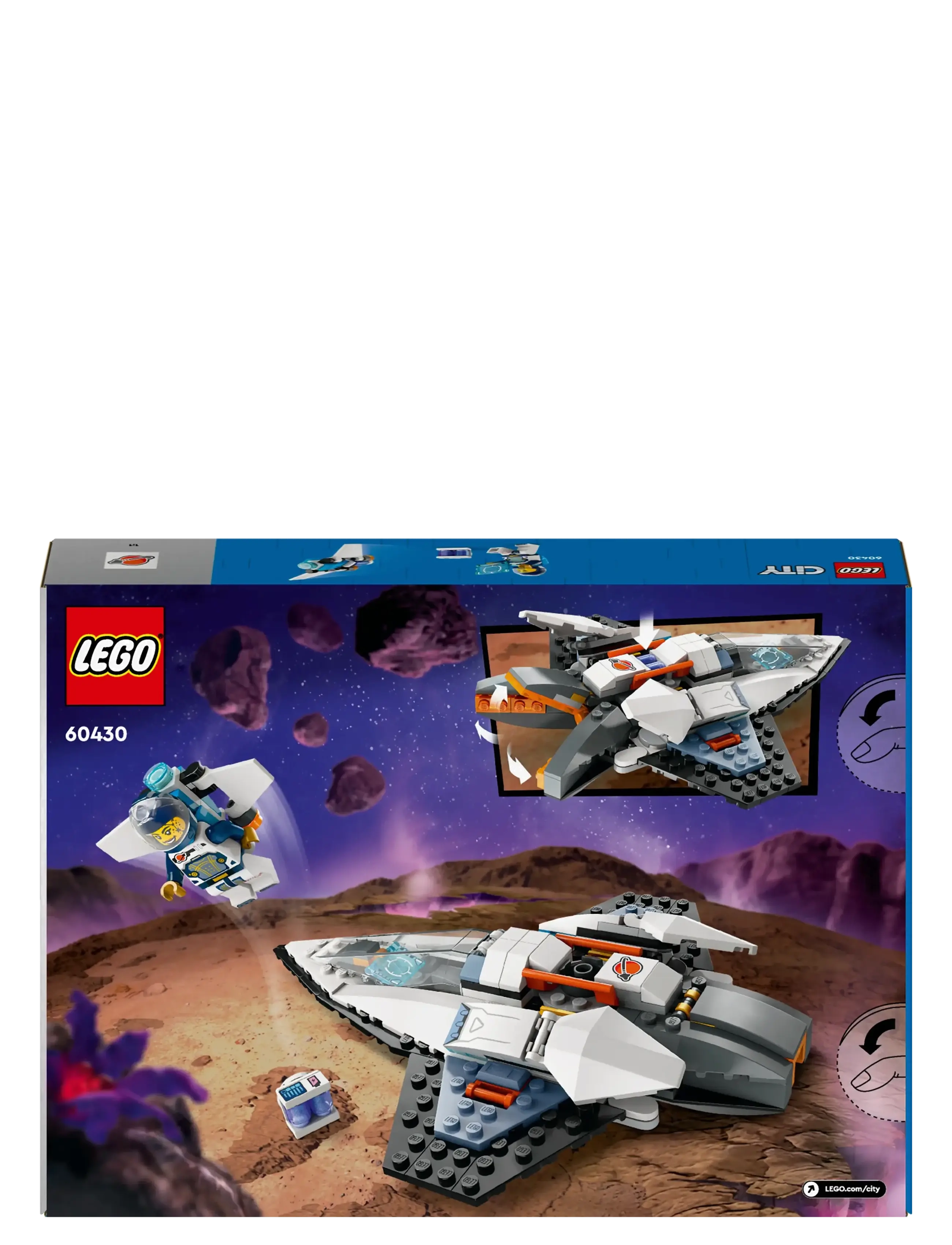 LEGO - City Interstellar Spaceship Toy Playset 60430 - lego® city - multi - 5