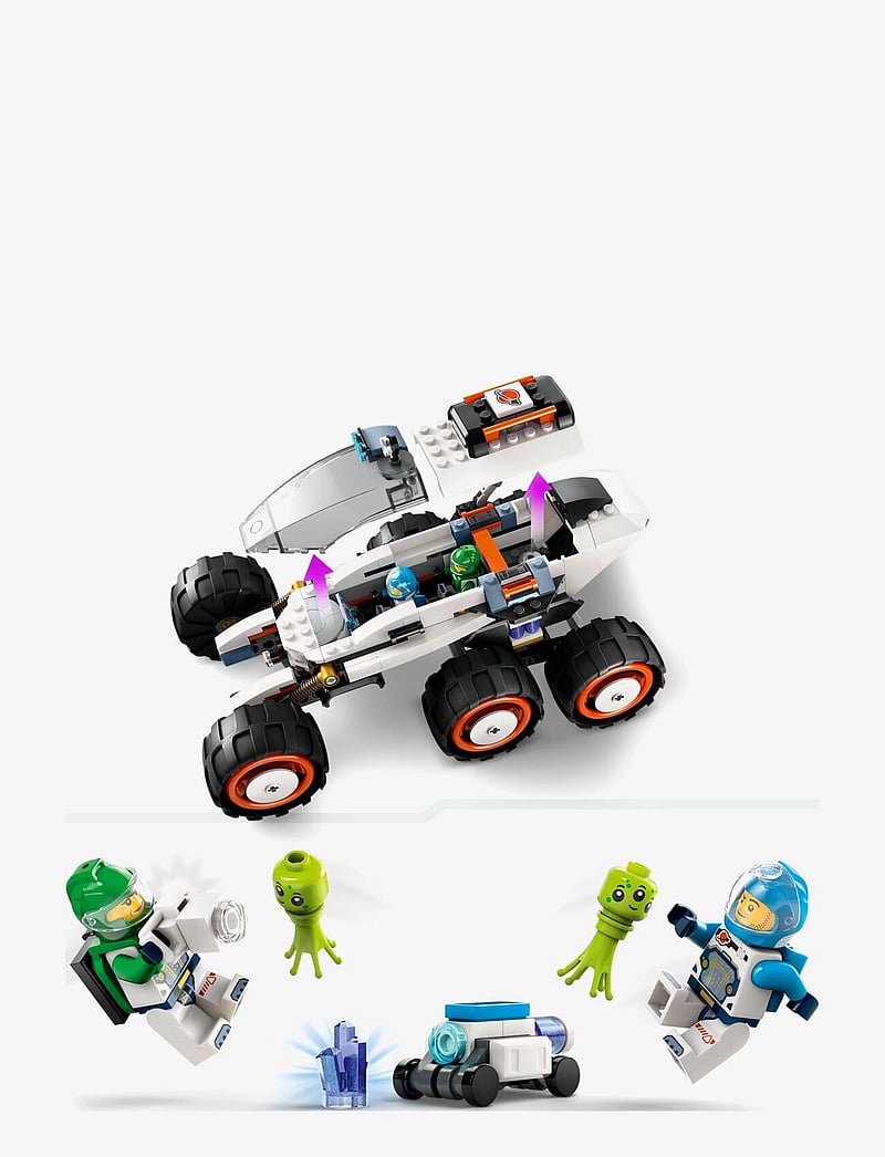LEGO - City Space Explorer Rover and Alien Life 60431 - lego city - multi - 4