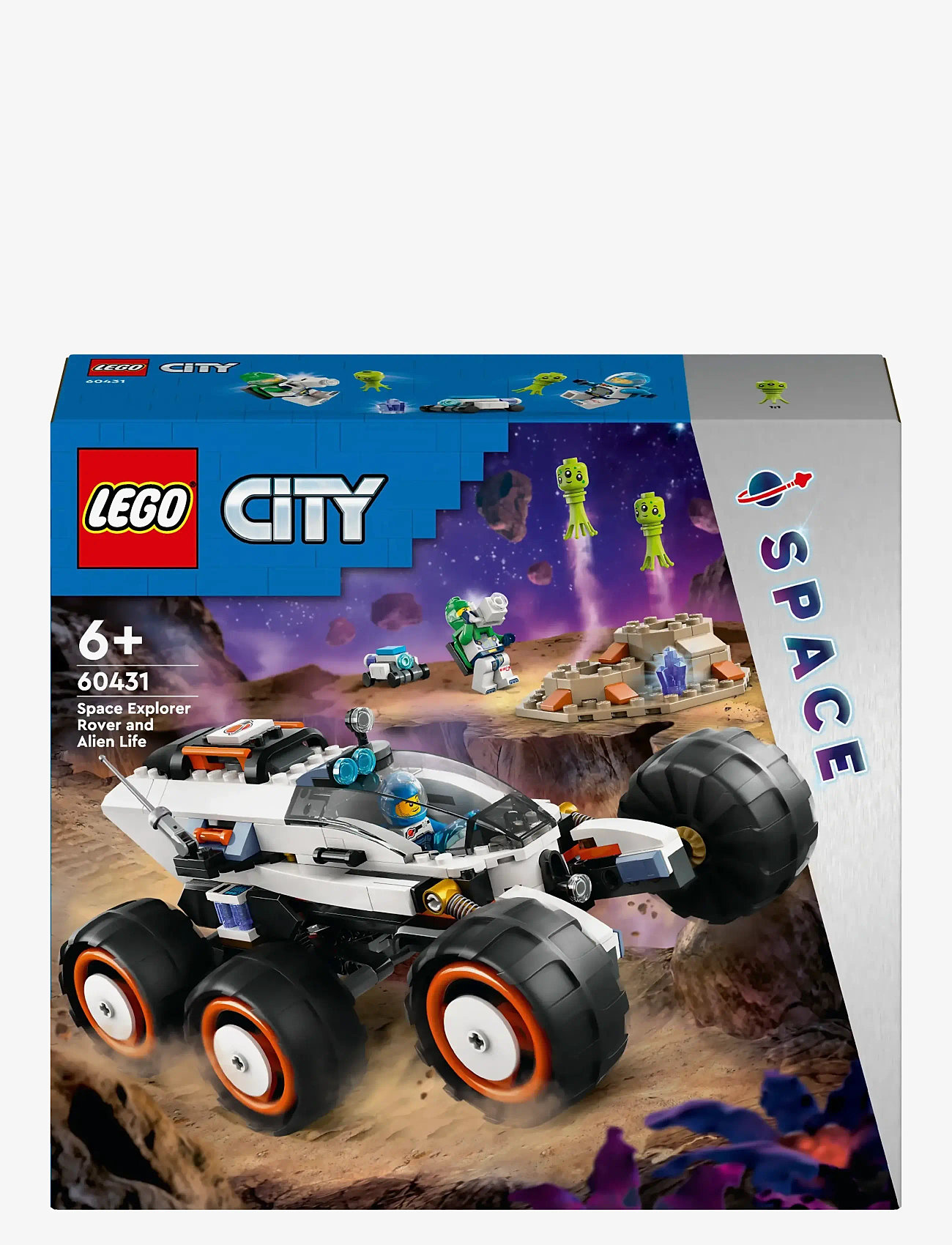 LEGO - City Space Explorer Rover and Alien Life 60431 - lego city - multi - 5