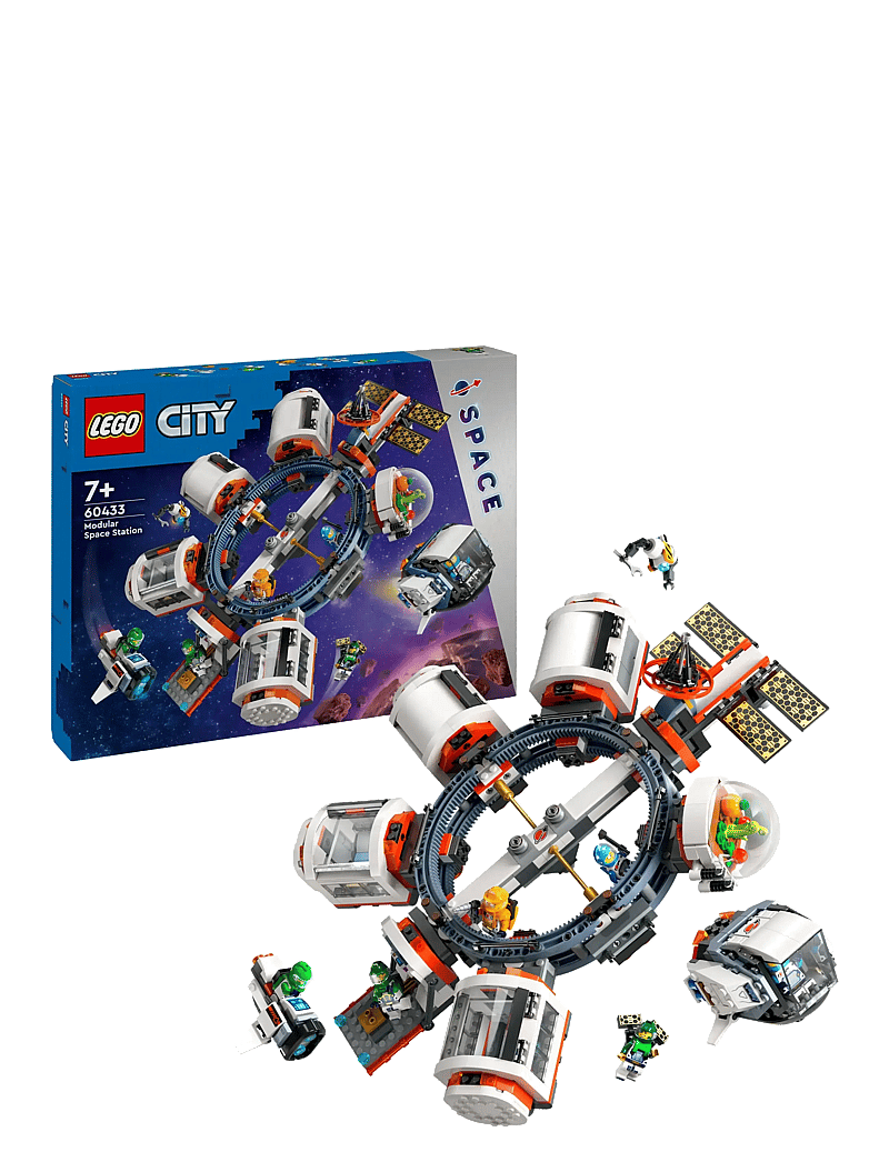 LEGO - City Modular Space Station Building Toy 60433 - lego® city - multi - 0