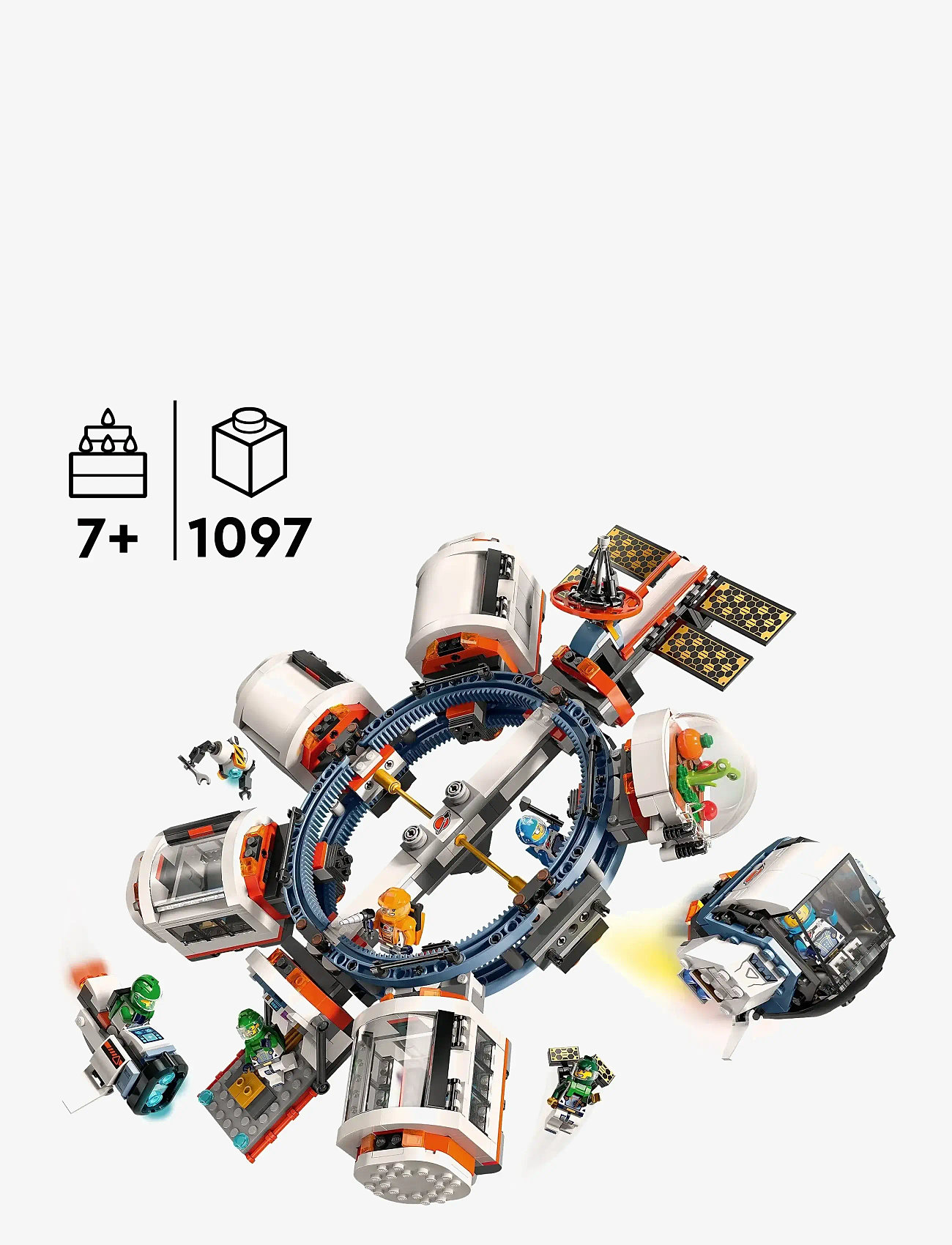 LEGO - City Modular Space Station Building Toy 60433 - multi - 1