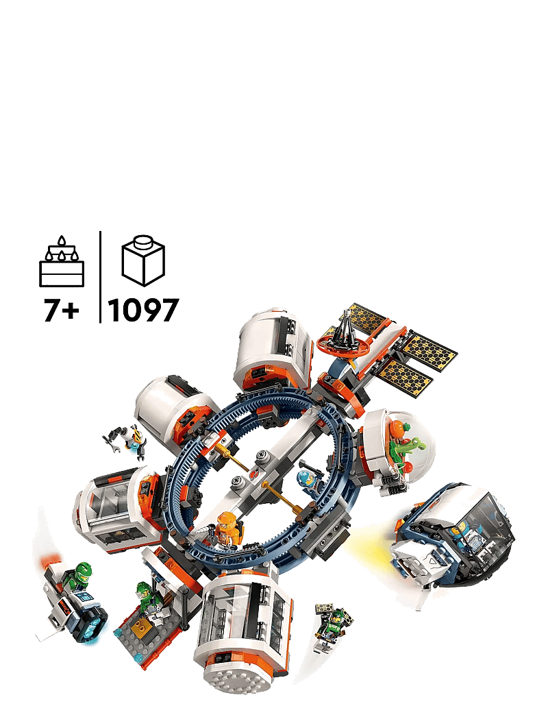 LEGO - City Modular Space Station Building Toy 60433 - lego® city - multi - 1