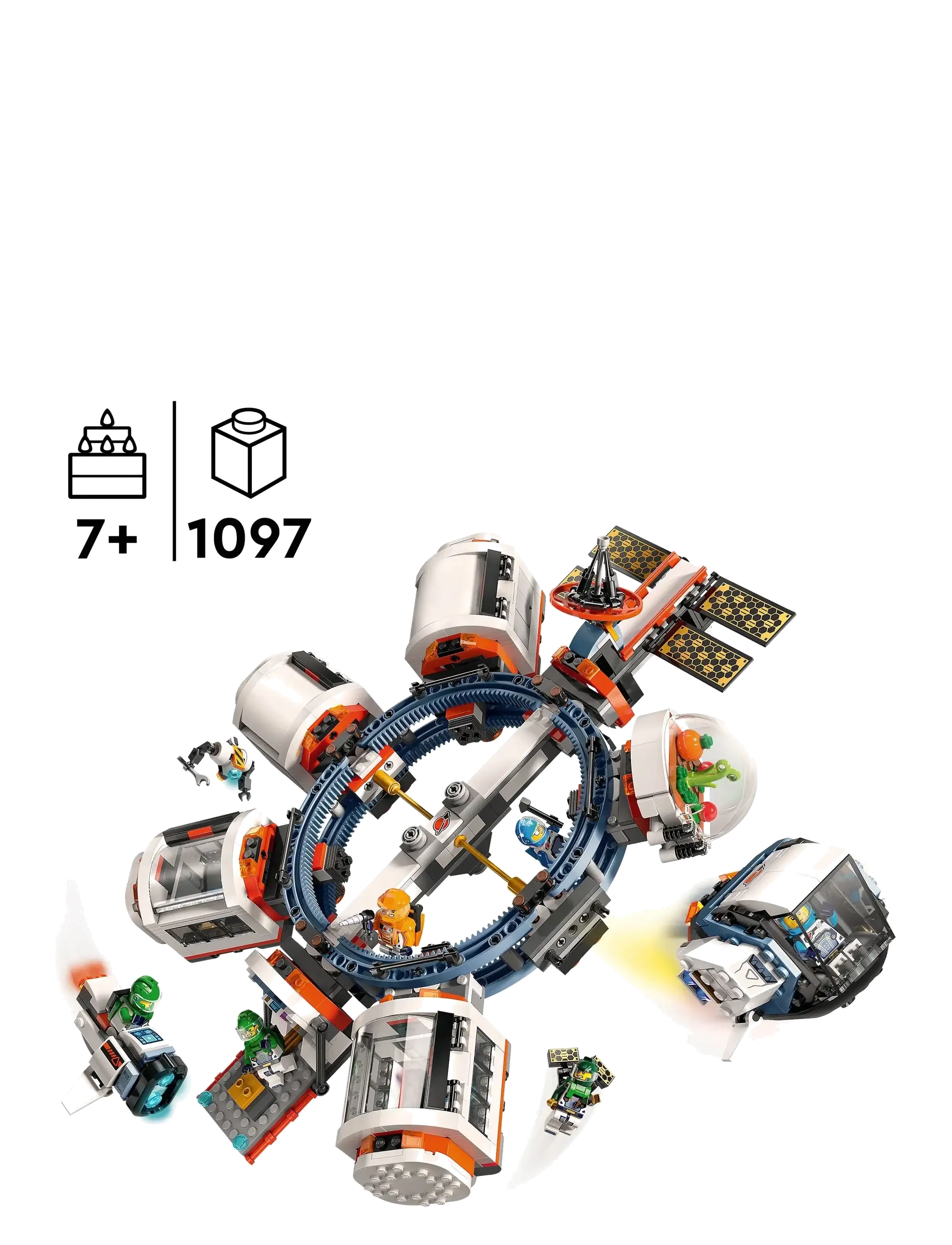 LEGO - City Modular Space Station Building Toy 60433 - multi - 1