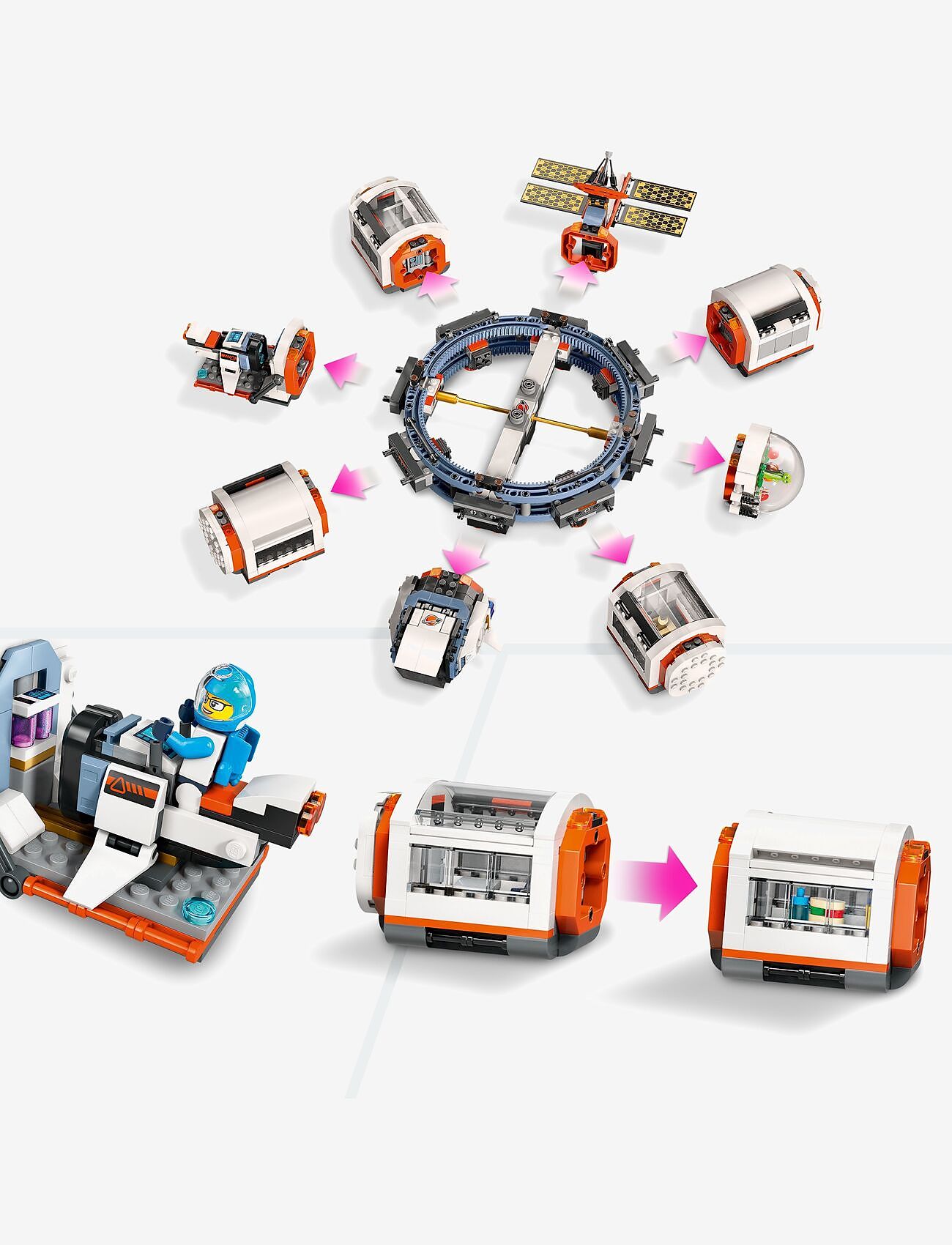 LEGO - City Modular Space Station Building Toy 60433 - multi - 3