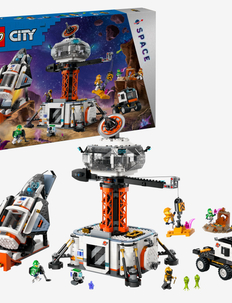 Rumbase og raketaffyringsrampe, LEGO