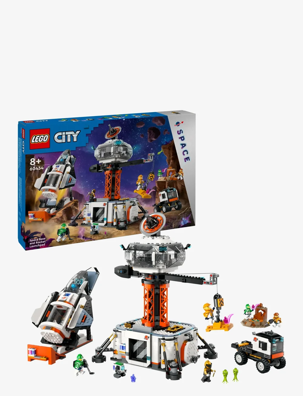LEGO - City Space Base and Rocket Launchpad Set 60434 - lego city - multi - 0