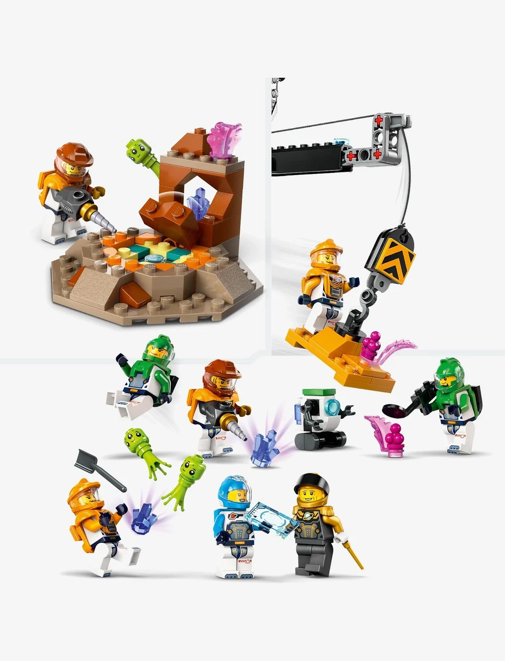 LEGO - City Space Base and Rocket Launchpad Set 60434 - lego city - multi - 3