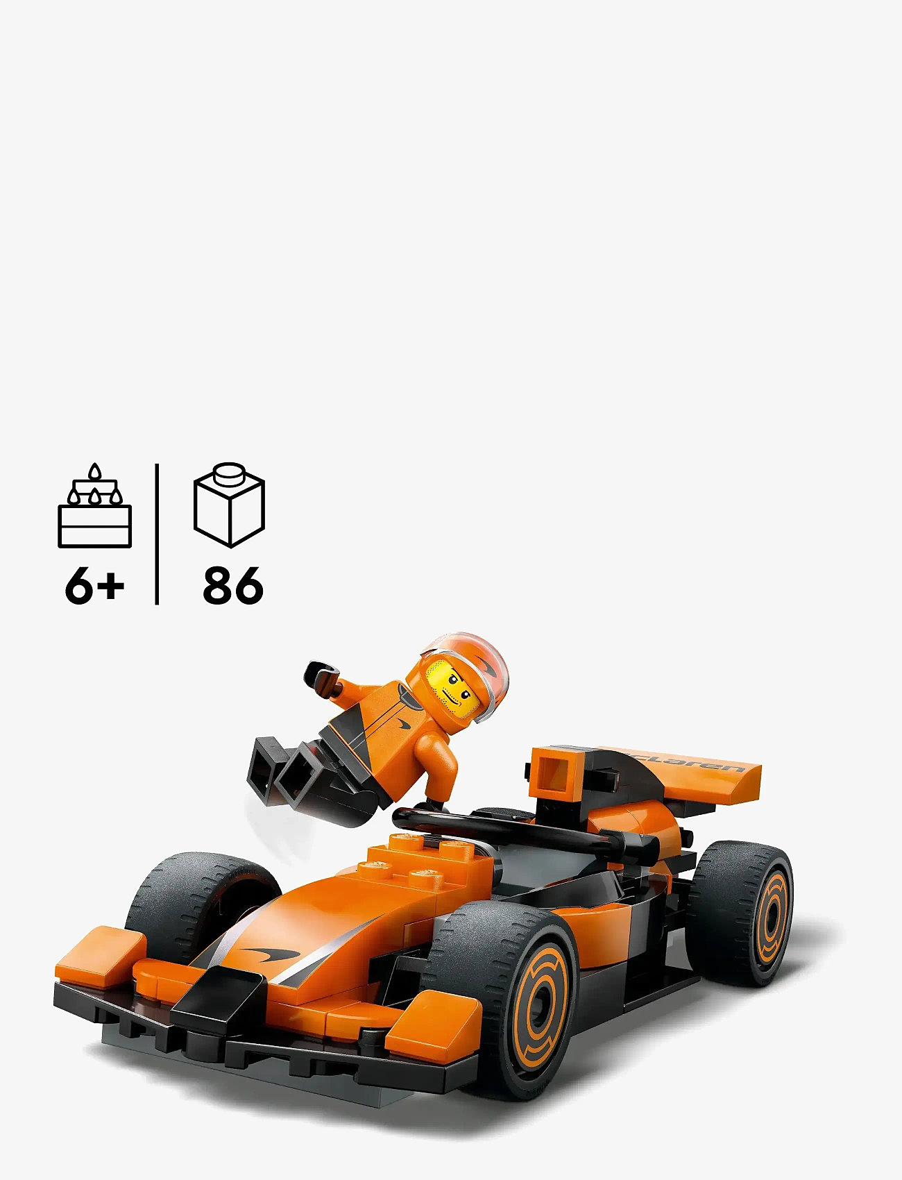 LEGO - F1®-kører med McLaren-racerbil 60442 - lego formula 1 - multi - 1