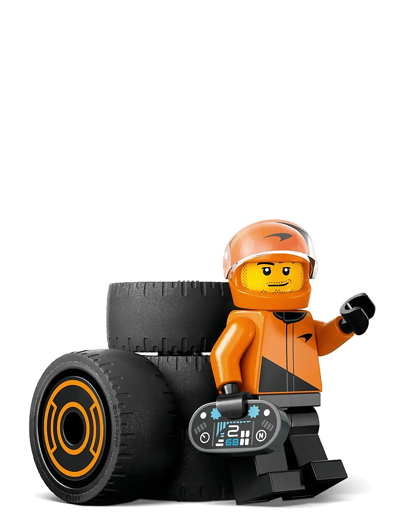 LEGO - City Driver with McLaren Race Car Mini Vehicle Toy Playset 60442 - lego formula 1 - multi - 3