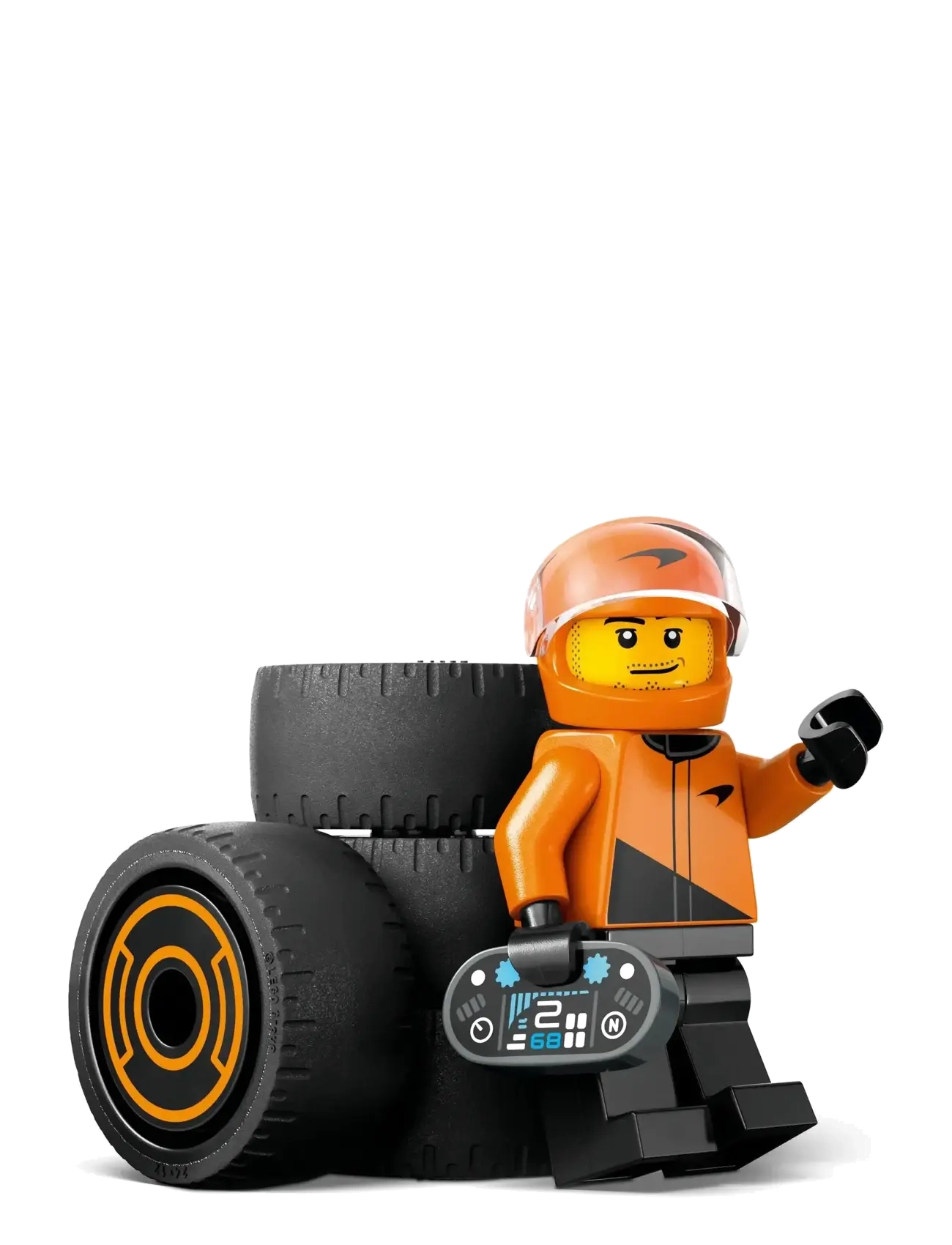 LEGO - City Driver with McLaren Race Car Mini Vehicle Toy Playset 60442 - lego formula 1 - multi - 3