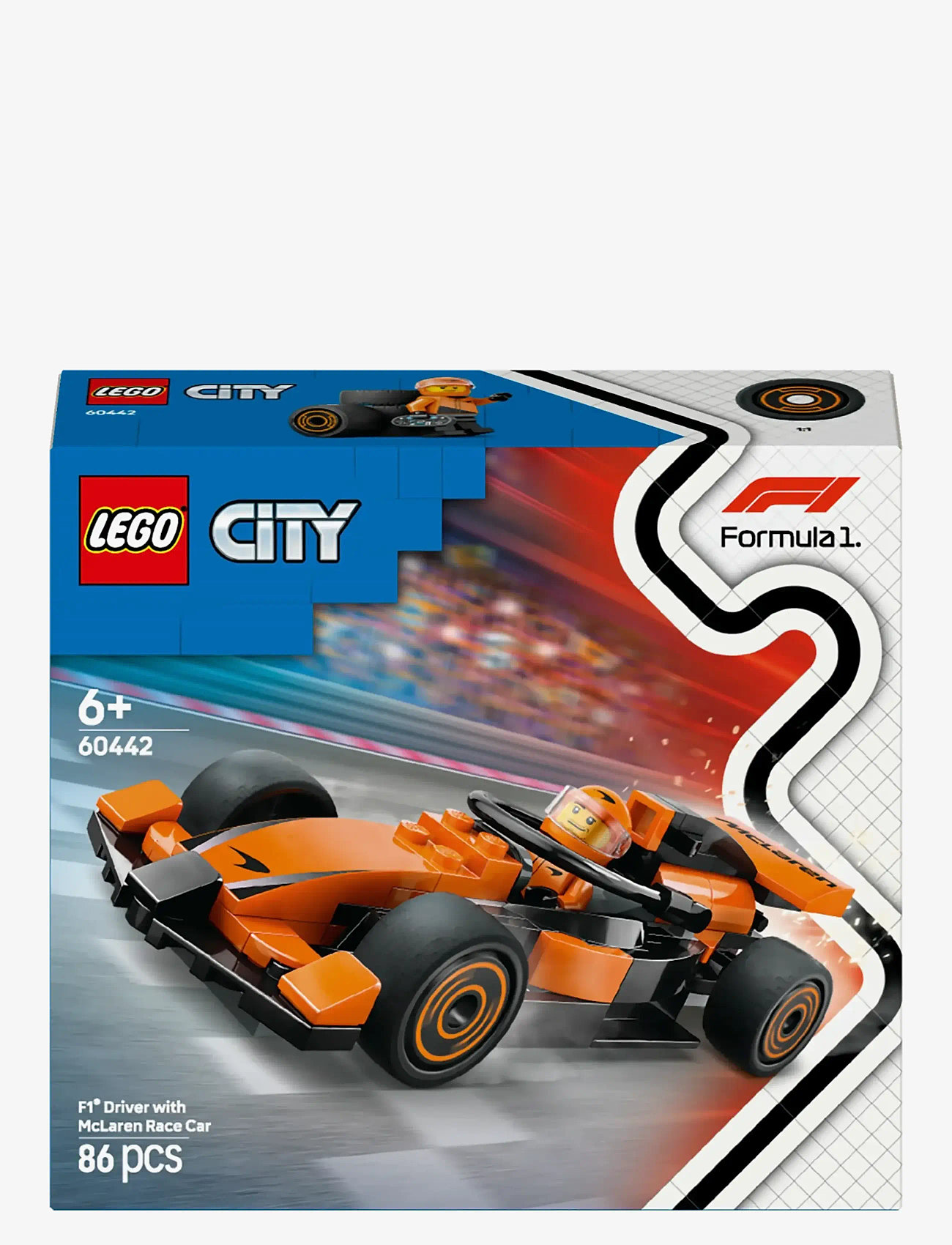 LEGO - F1®-kører med McLaren-racerbil 60442 - lego formula 1 - multi - 4