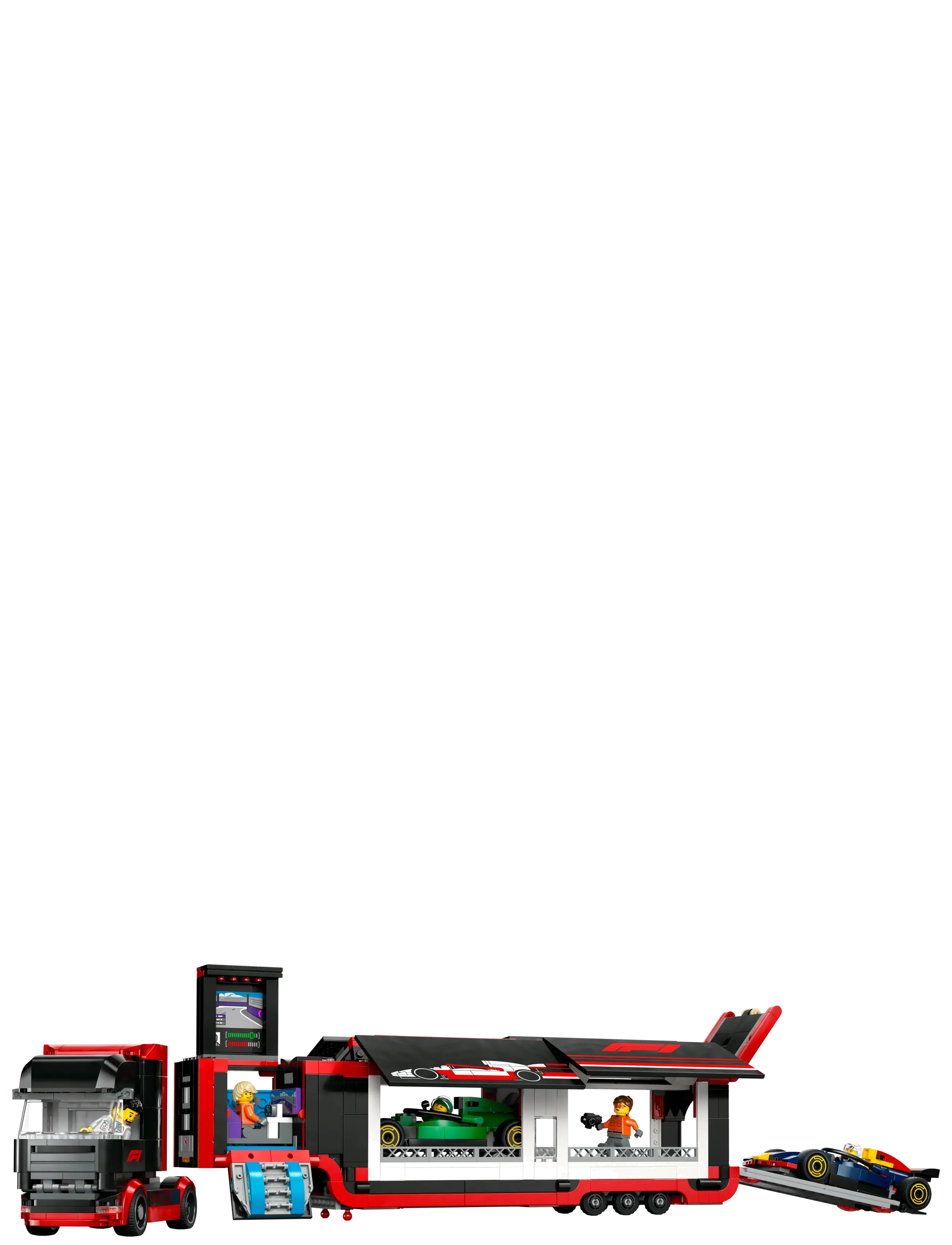 LEGO - F1®-lastbil med RB20 og AMR24 F1®-biler 60445 - lego formula 1 - multi - 2