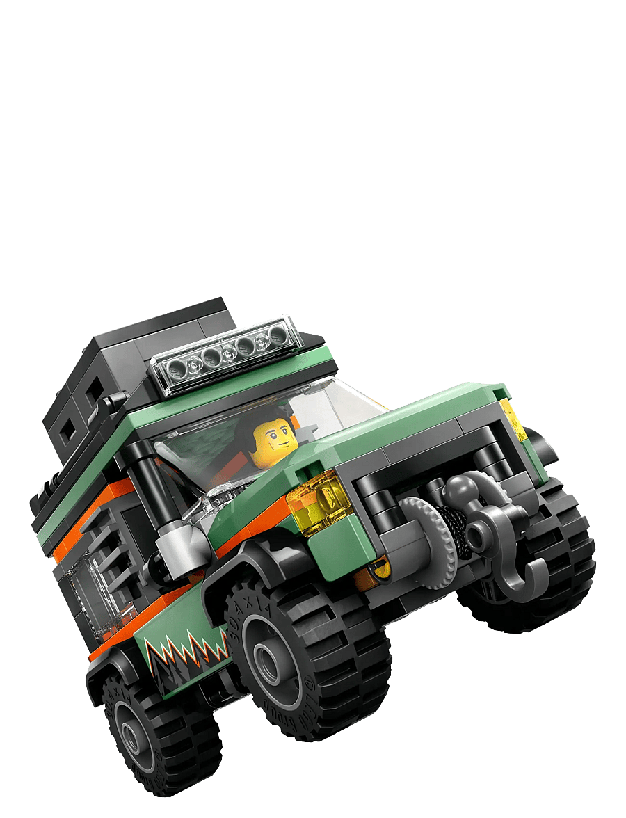 LEGO - City Off-Road 4x4 Mountain Truck Adventure Toy 60447 - lego formula 1 - multi - 2
