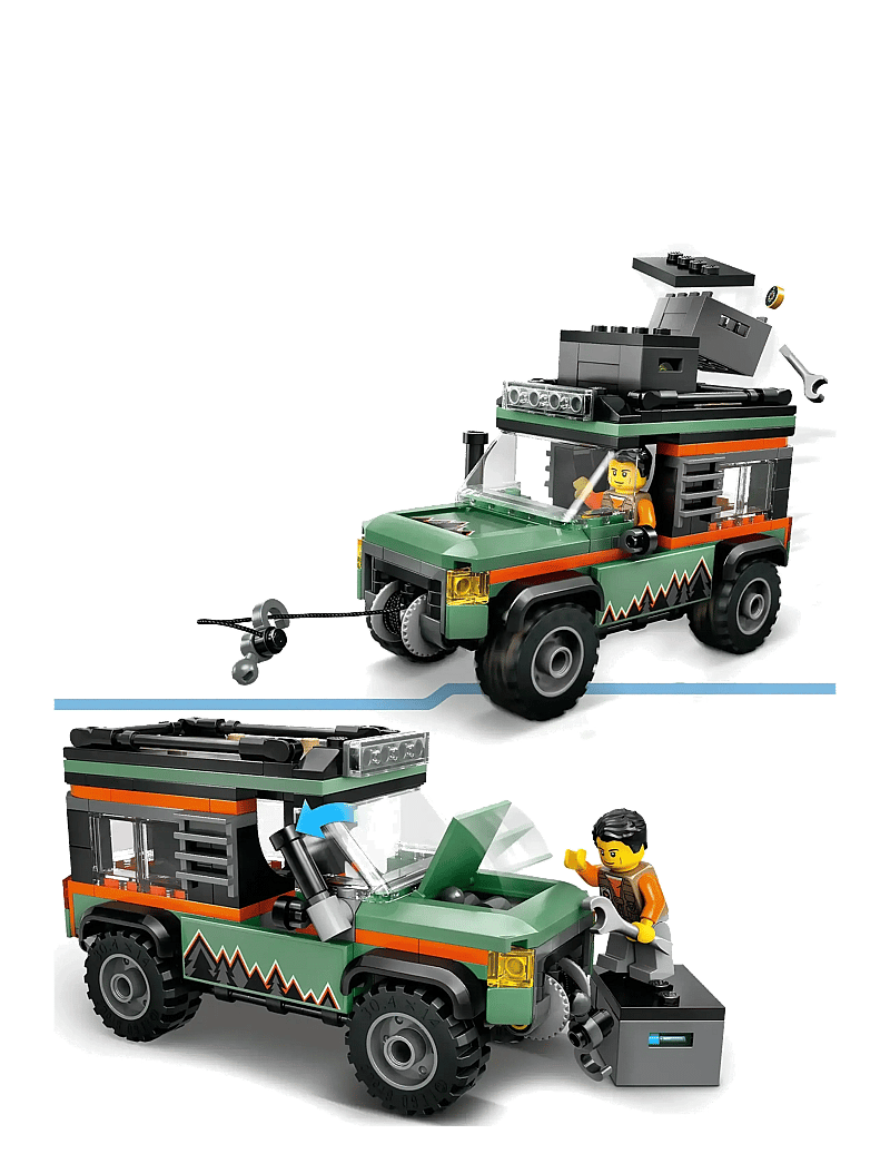 LEGO - City Off-Road 4x4 Mountain Truck Adventure Toy 60447 - lego formula 1 - multi - 3