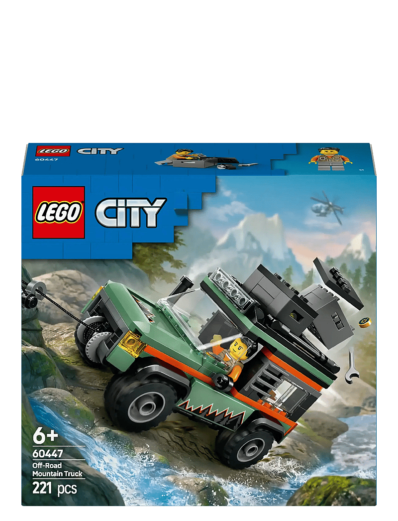 LEGO - City Off-Road 4x4 Mountain Truck Adventure Toy 60447 - lego formula 1 - multi - 5