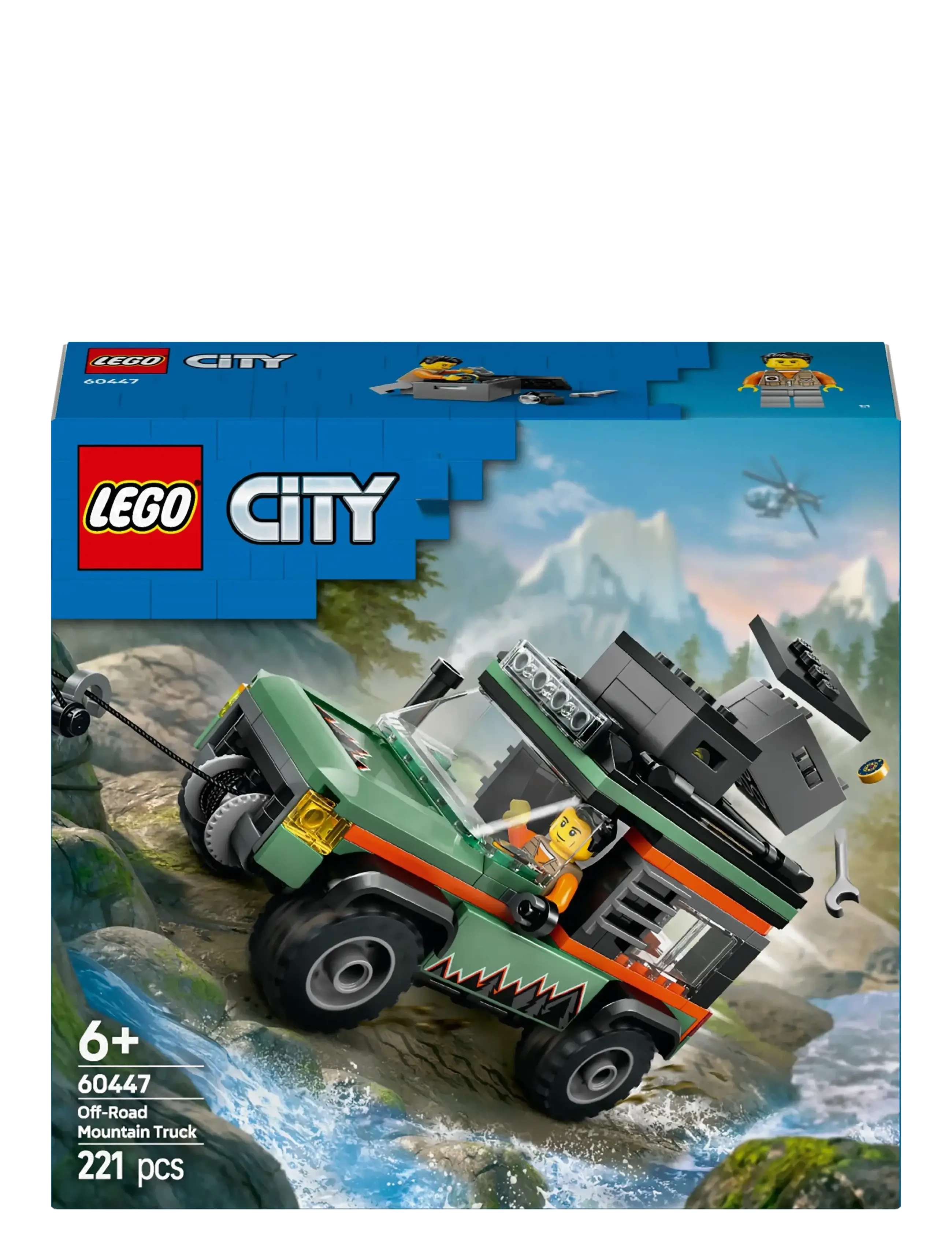 LEGO - City Off-Road 4x4 Mountain Truck Adventure Toy 60447 - lego formula 1 - multi - 5