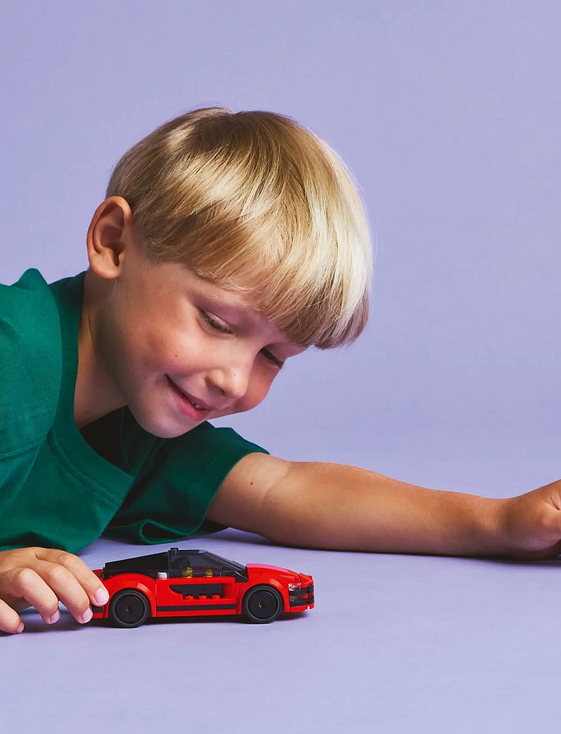 LEGO City Red Sports Car Supercar Toy Vehicle Set 60448 (LGO60448) LEGO® City