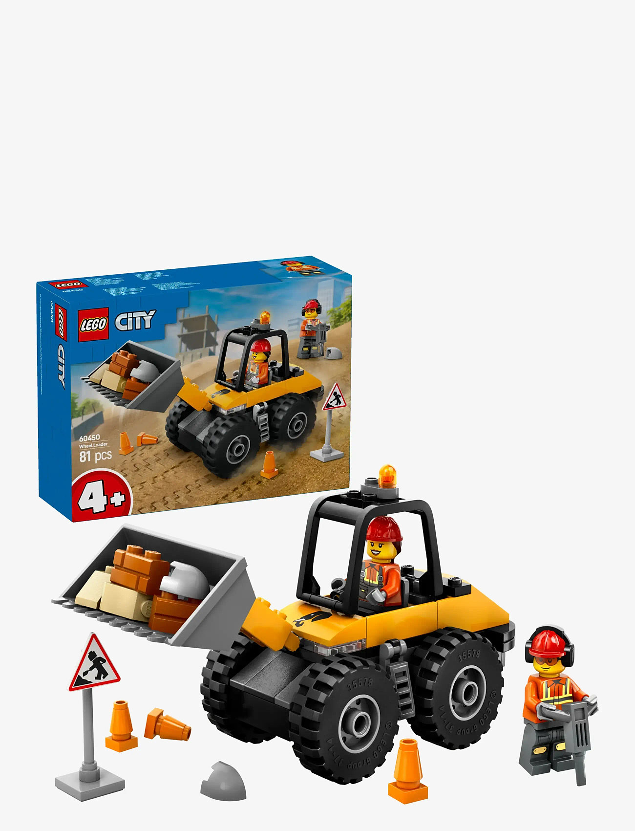 LEGO - Gul gummiged 60450 - multi - 0