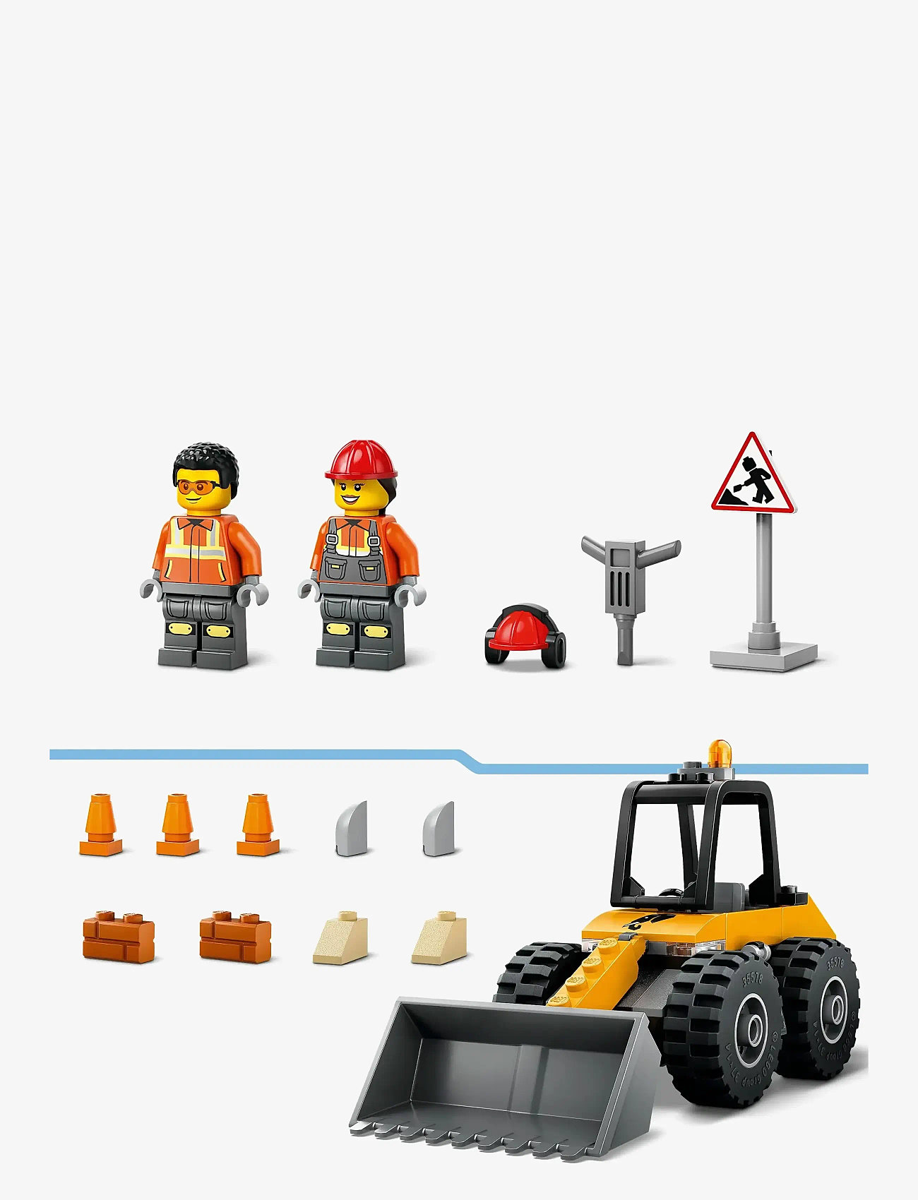LEGO - Gul gummiged 60450 - multi - 4
