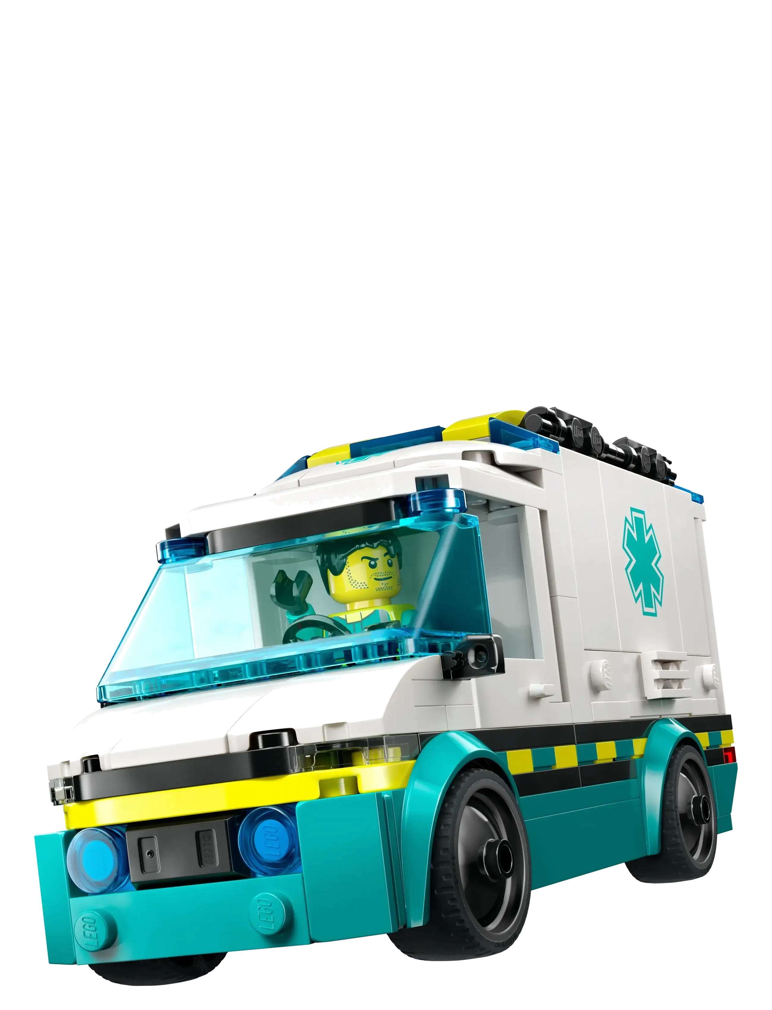 LEGO - City Emergency Ambulance Toy Truck Building Set 60451 - lego® city - multi - 2