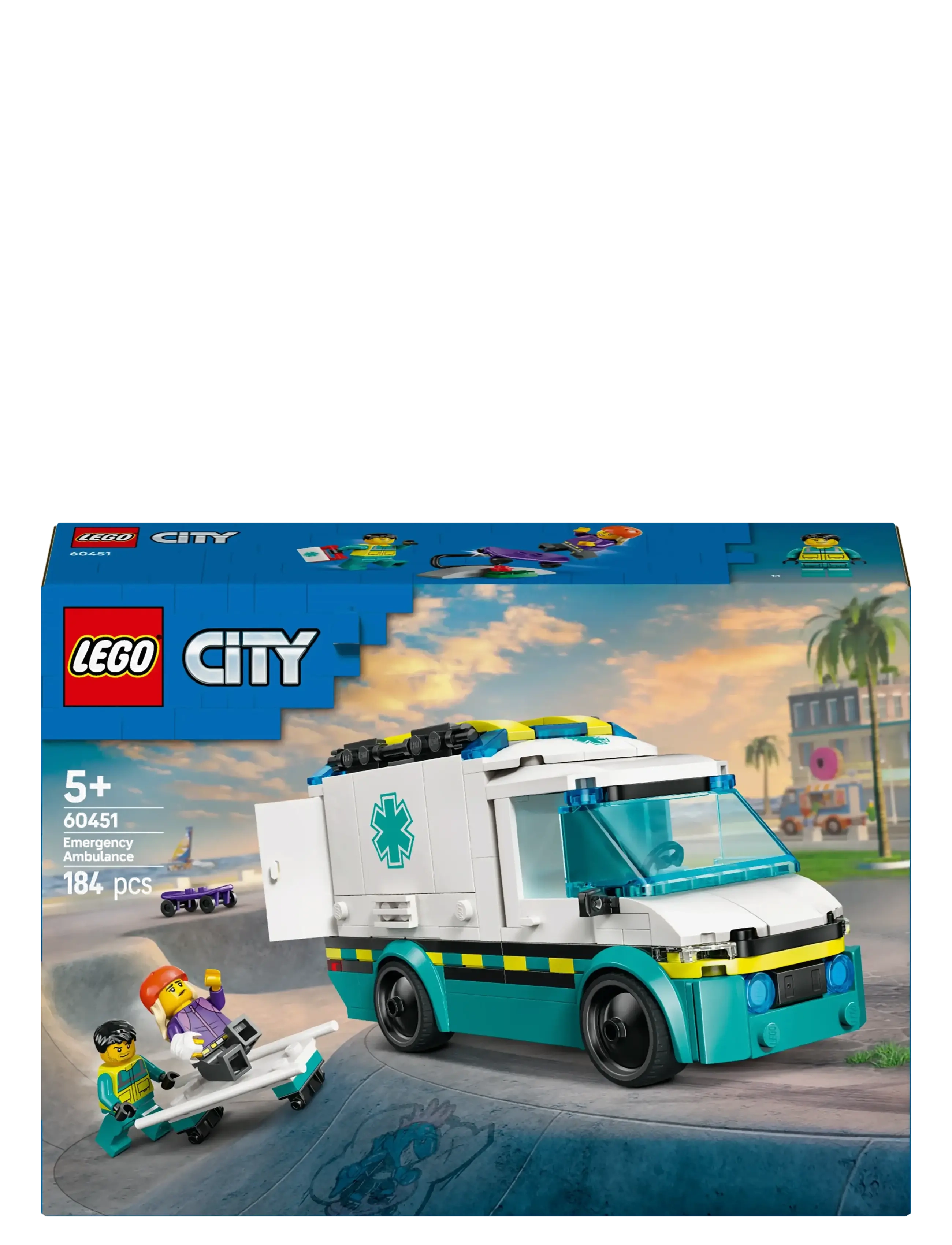 LEGO - Akutambulans 60451 - lego® city - multi - 5