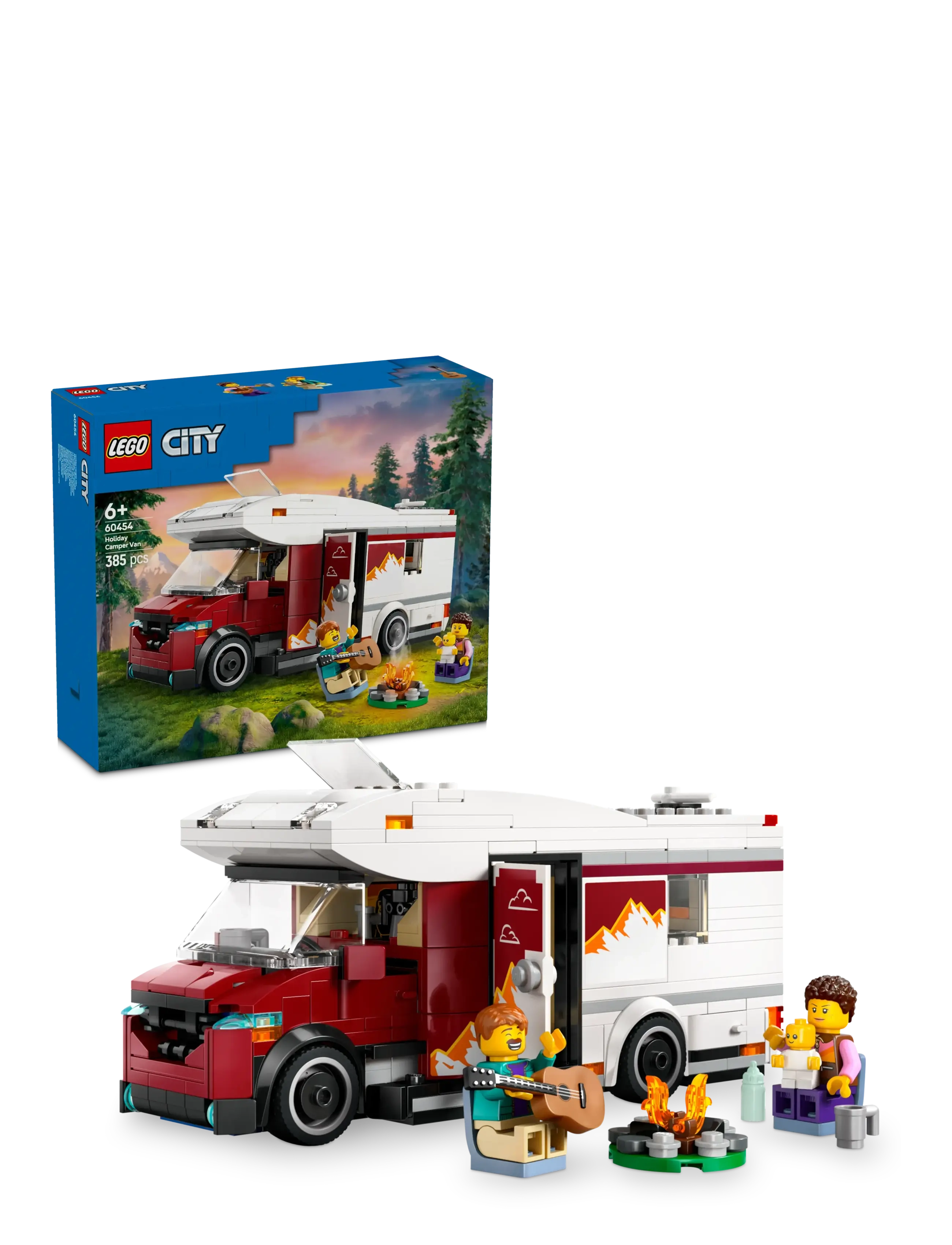 LEGO Ferie-Eventyr I Autocamper 60454 Patterned - One Size - Kinder