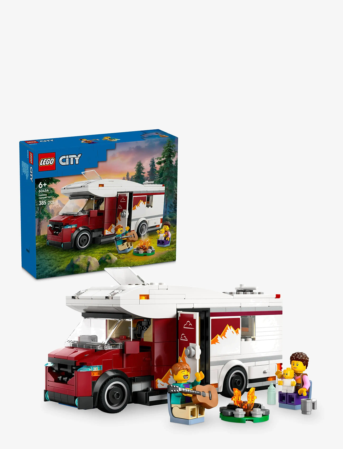 LEGO City Holiday Adventure Camper Van Toy Vehicle Set 60454 (LGO60454)  LEGO® City