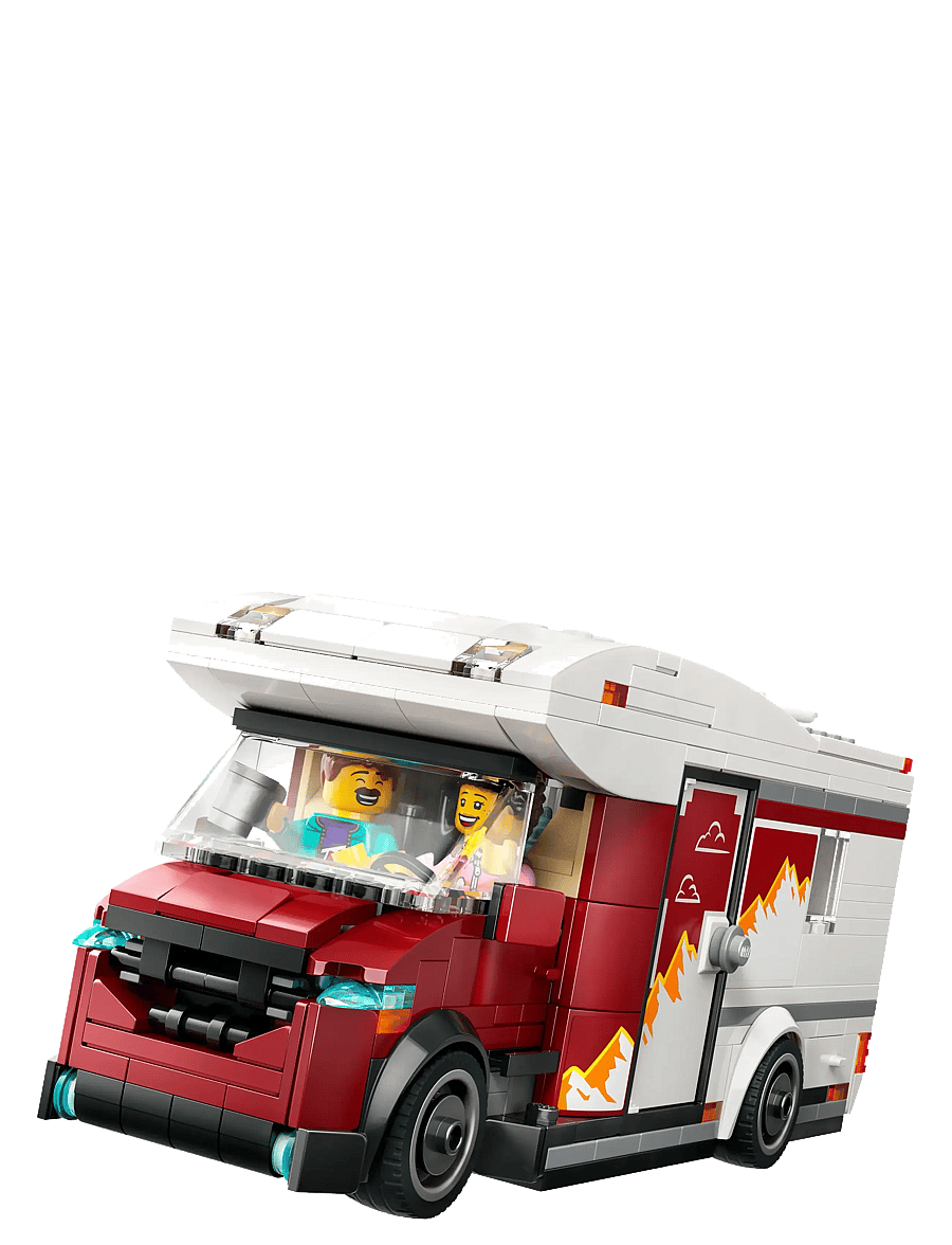 LEGO - City Holiday Adventure Camper Van Toy Vehicle Set 60454 - lego city - multi - 2