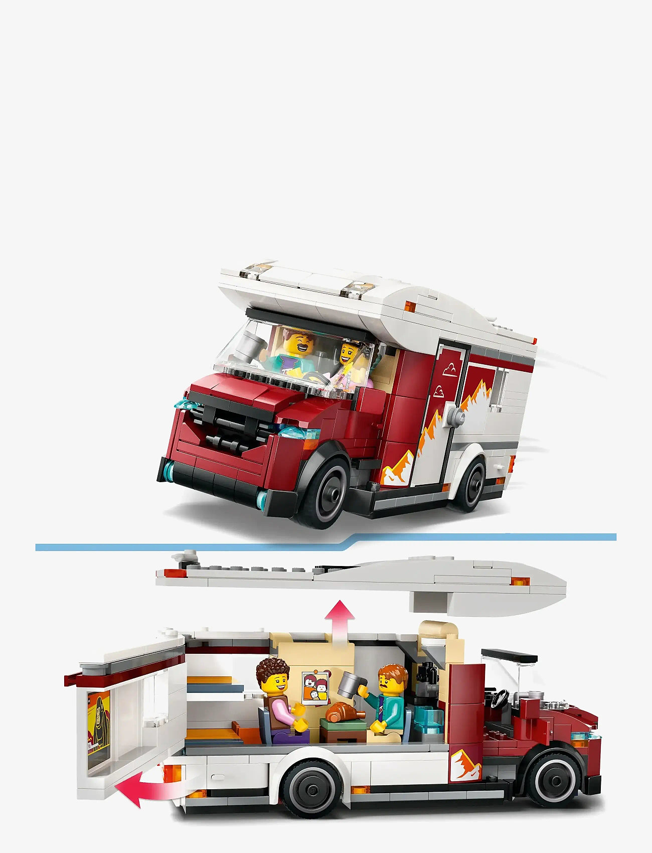 Lego City Lego Creator 3in1 Caravan Family Holiday LEGO® Creator