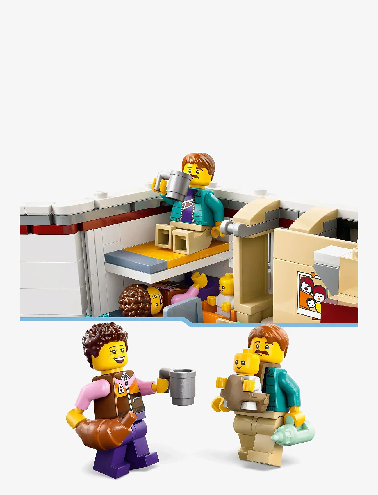 LEGO - City Holiday Adventure Camper Van Toy Vehicle Set 60454 - lego city - multi - 4