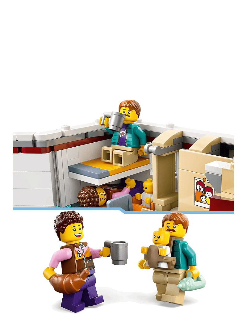 LEGO - City Holiday Adventure Camper Van Toy Vehicle Set 60454 - multi - 4