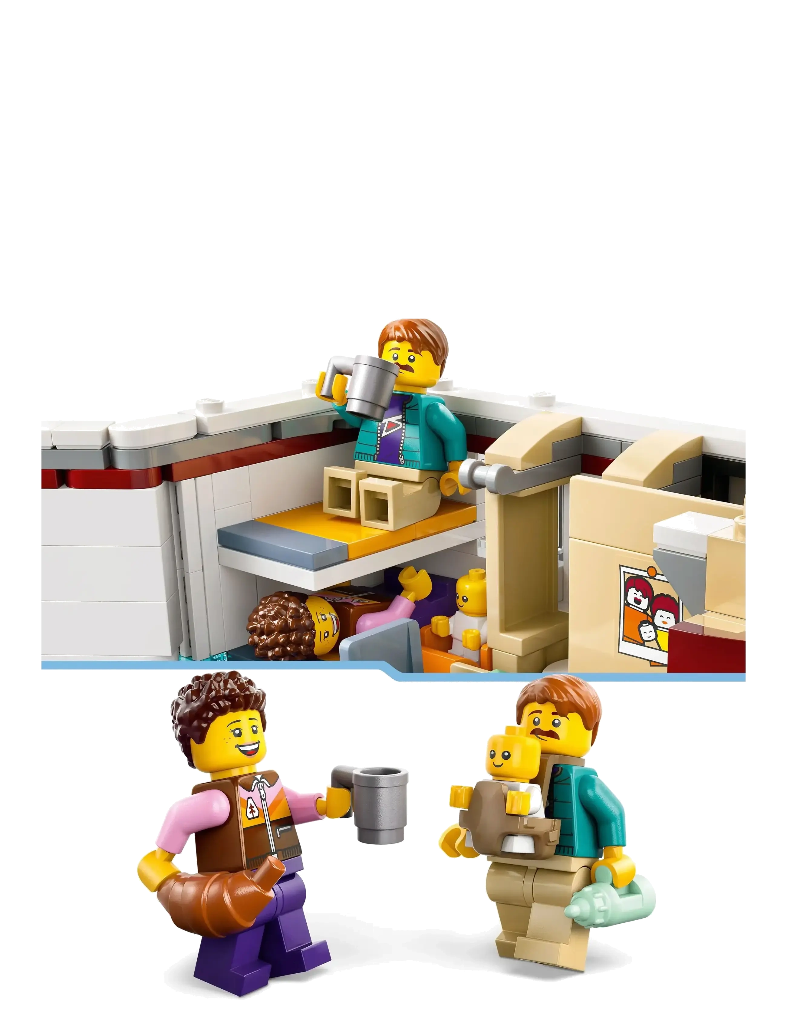 LEGO - City Holiday Adventure Camper Van Toy Vehicle Set 60454 - lego city - multi - 4