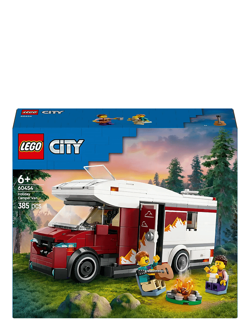 LEGO - City Holiday Adventure Camper Van Toy Vehicle Set 60454 - multi - 5
