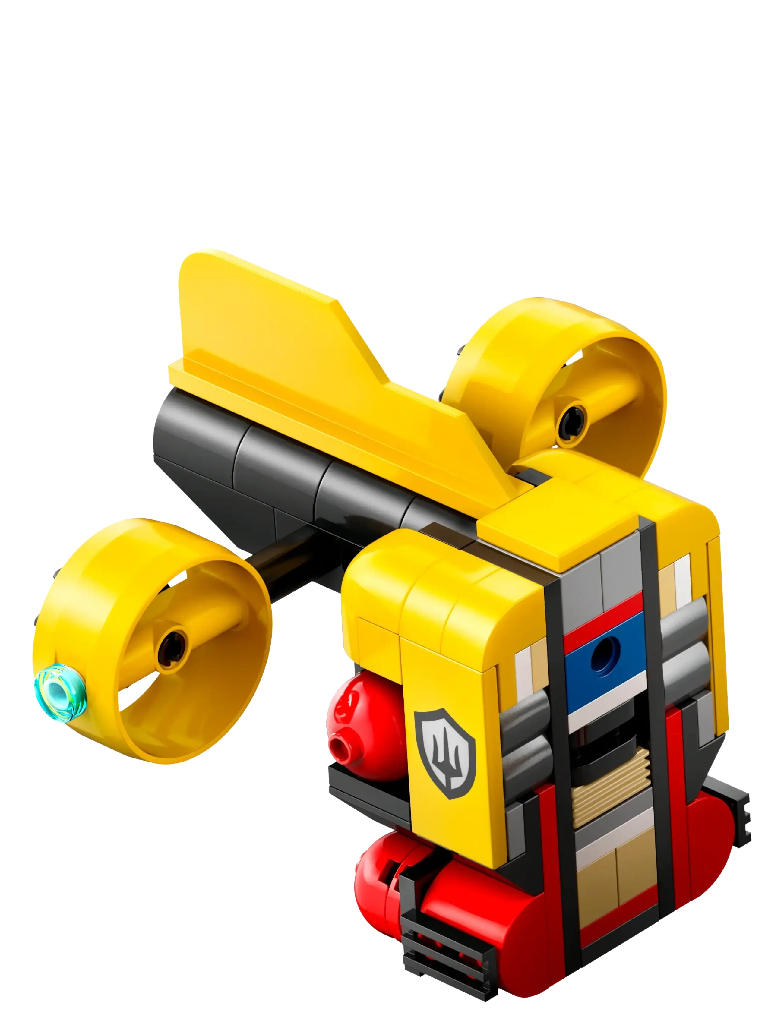 LEGO - City Helicopter, Fire Engine & Submarine Remix Toy Building Set 60462 - lego city - multi - 2