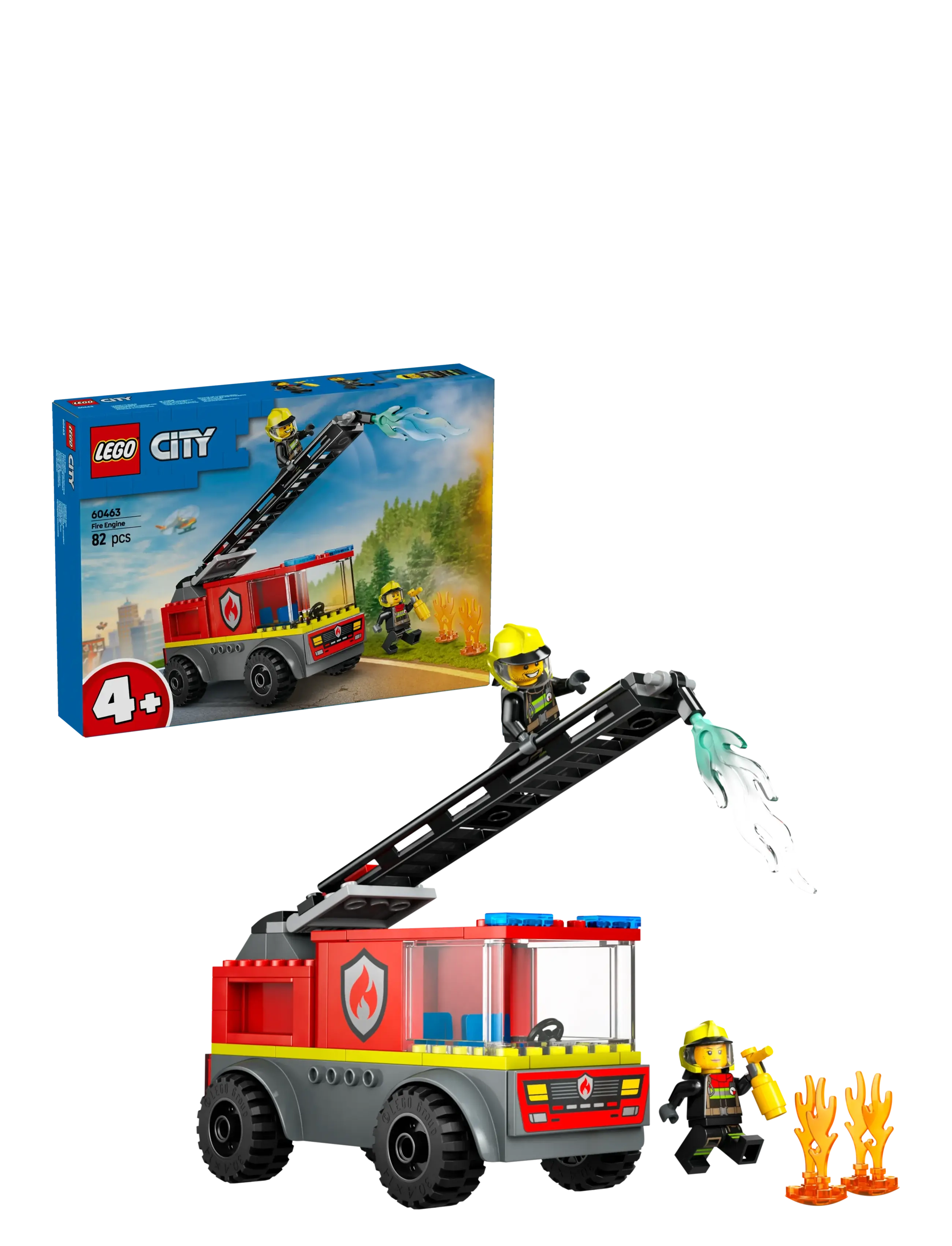 LEGO Brandbil med stige 60463 - App deal - MULTI / multi