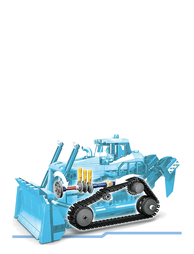 LEGO - City Yellow Bulldozer Construction Site Building Toy Playset 60466 - lego city - multi - 4