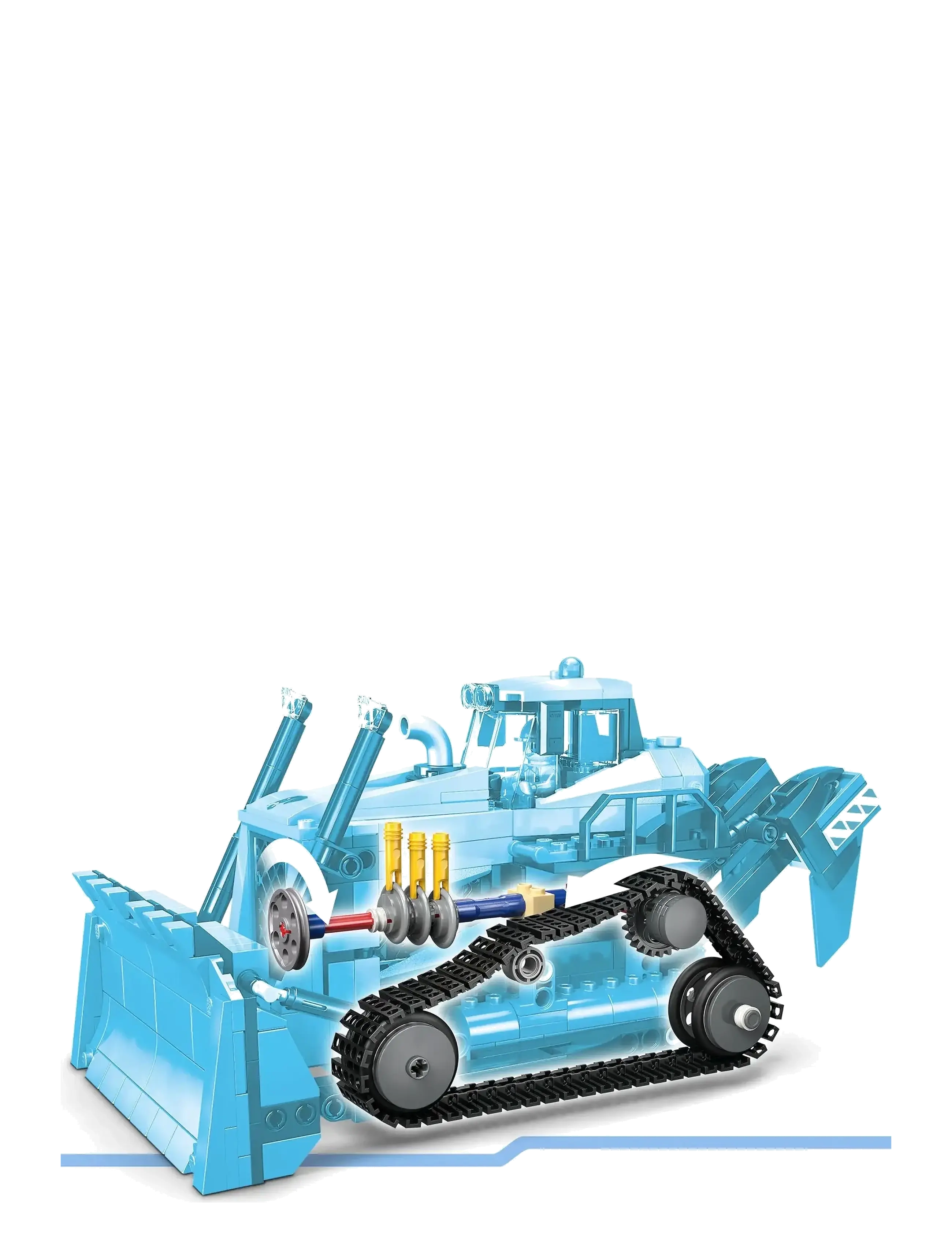 LEGO - City Yellow Bulldozer Construction Site Building Toy Playset 60466 - lego® city - multi - 4