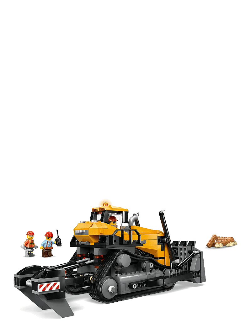 LEGO - City Yellow Bulldozer Construction Site Building Toy Playset 60466 - lego city - multi - 5