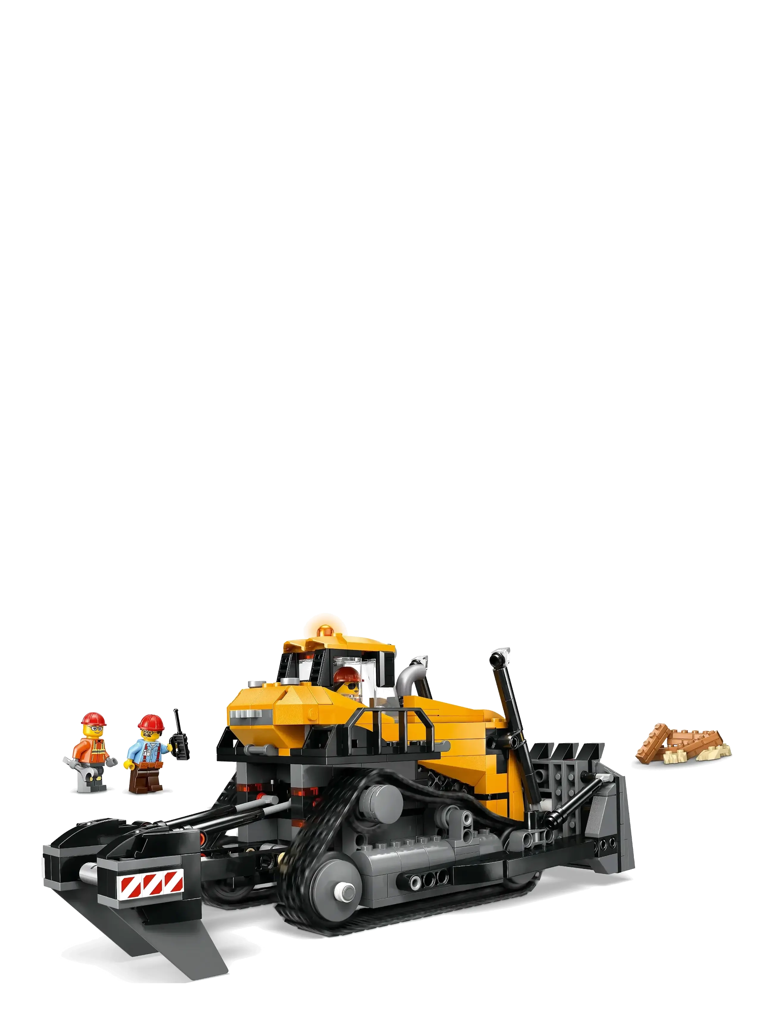 LEGO - City Yellow Bulldozer Construction Site Building Toy Playset 60466 - lego® city - multi - 5