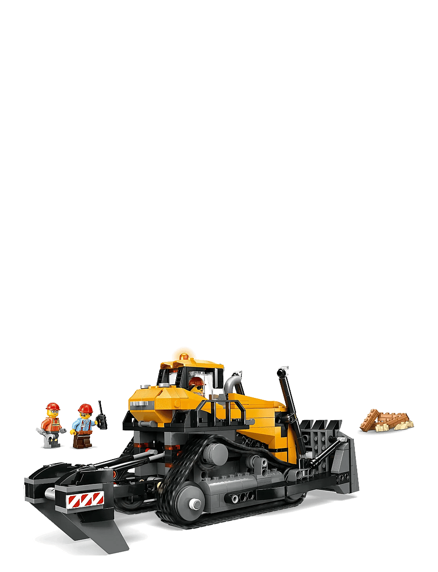 LEGO - City Yellow Bulldozer Construction Site Building Toy Playset 60466 - lego® city - multi - 5
