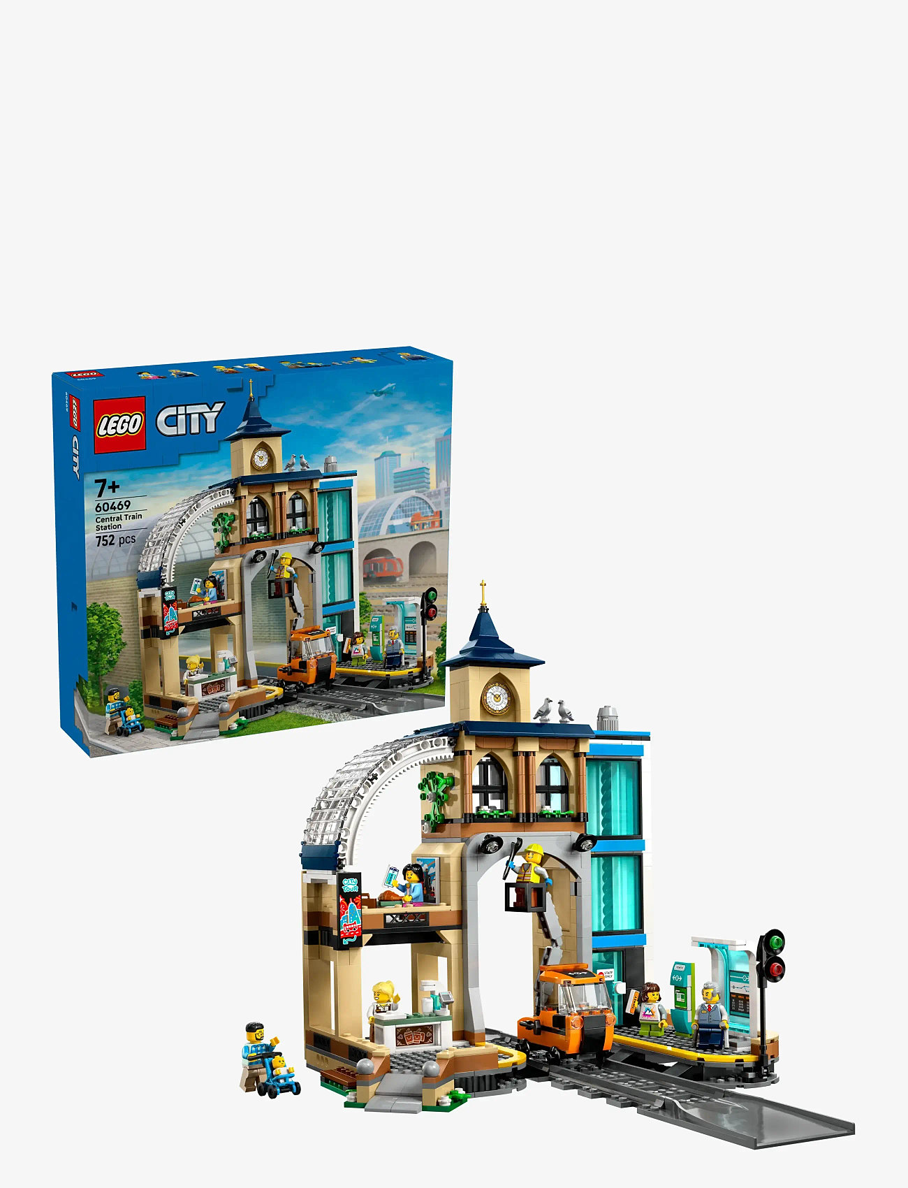 LEGO City Central Train Station Set for Fans of Construction Toys 60469 - LEGO DREAMZzz™ - MULTI / multi