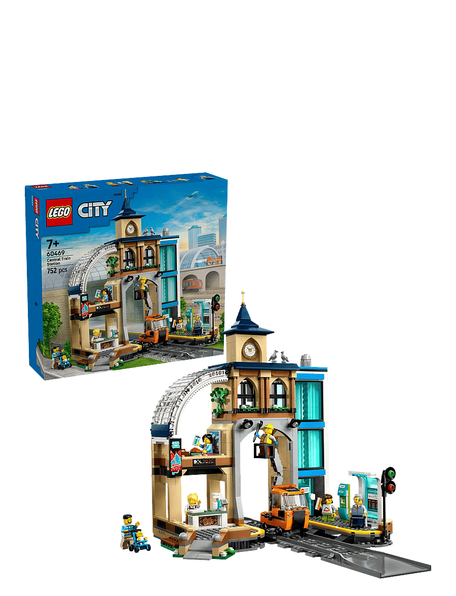 LEGO - City Central Train Station Set for Fans of Construction Toys 60469 - lego® dreamzzz™ - multi - 0