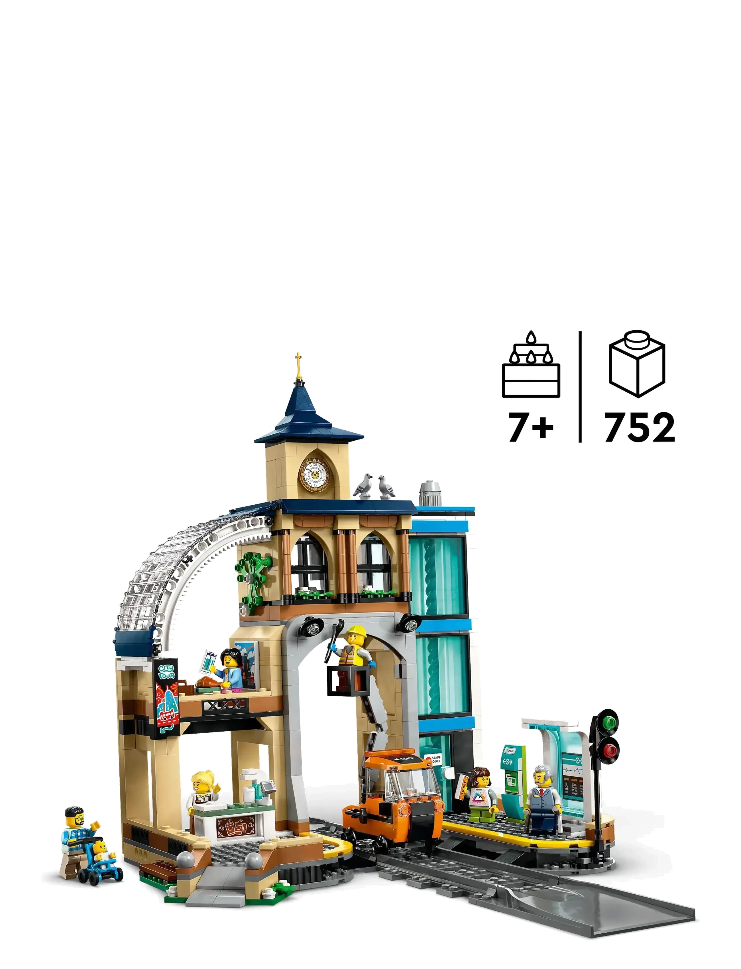 LEGO - Hovedbanegård 60469 - lego® dreamzzz™ - multi - 1