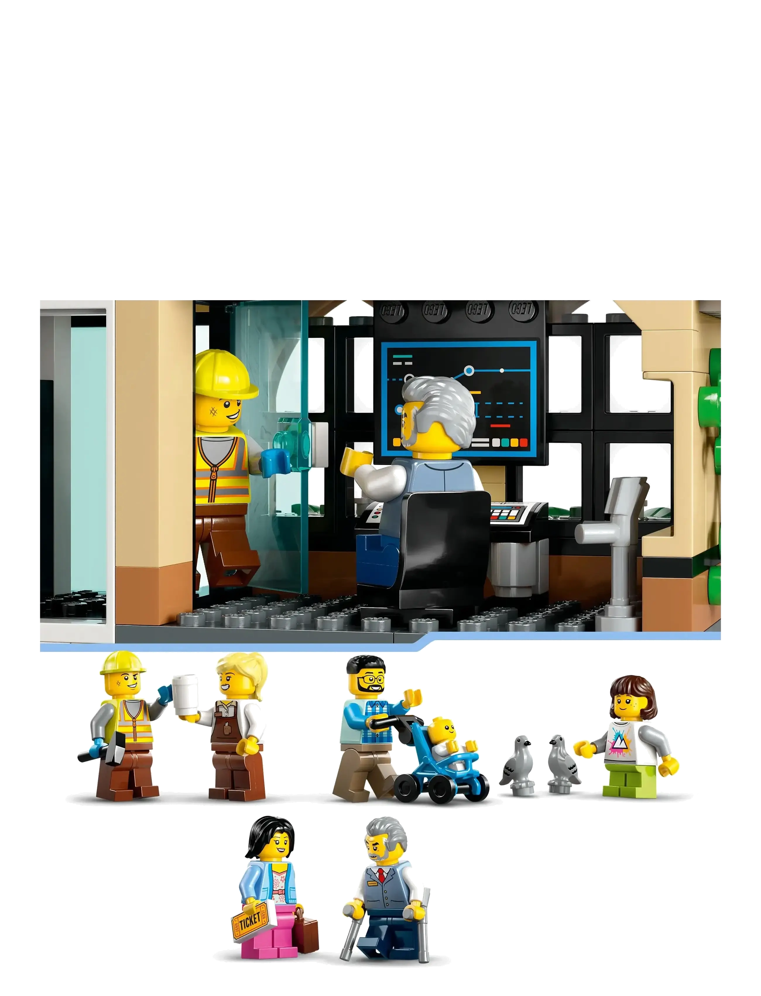 LEGO - Hovedbanegård 60469 - lego® dreamzzz™ - multi - 3