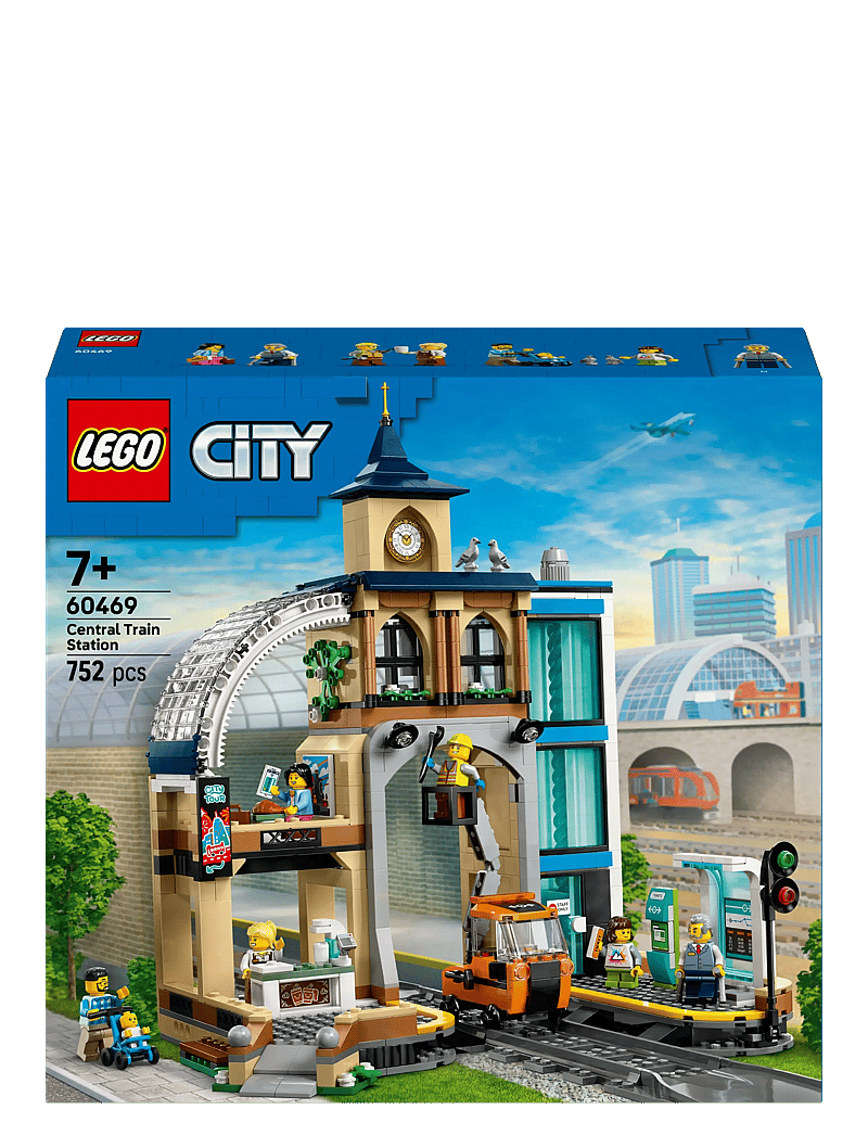 LEGO - City Central Train Station Set for Fans of Construction Toys 60469 - lego dreamzzz™ - multi - 4