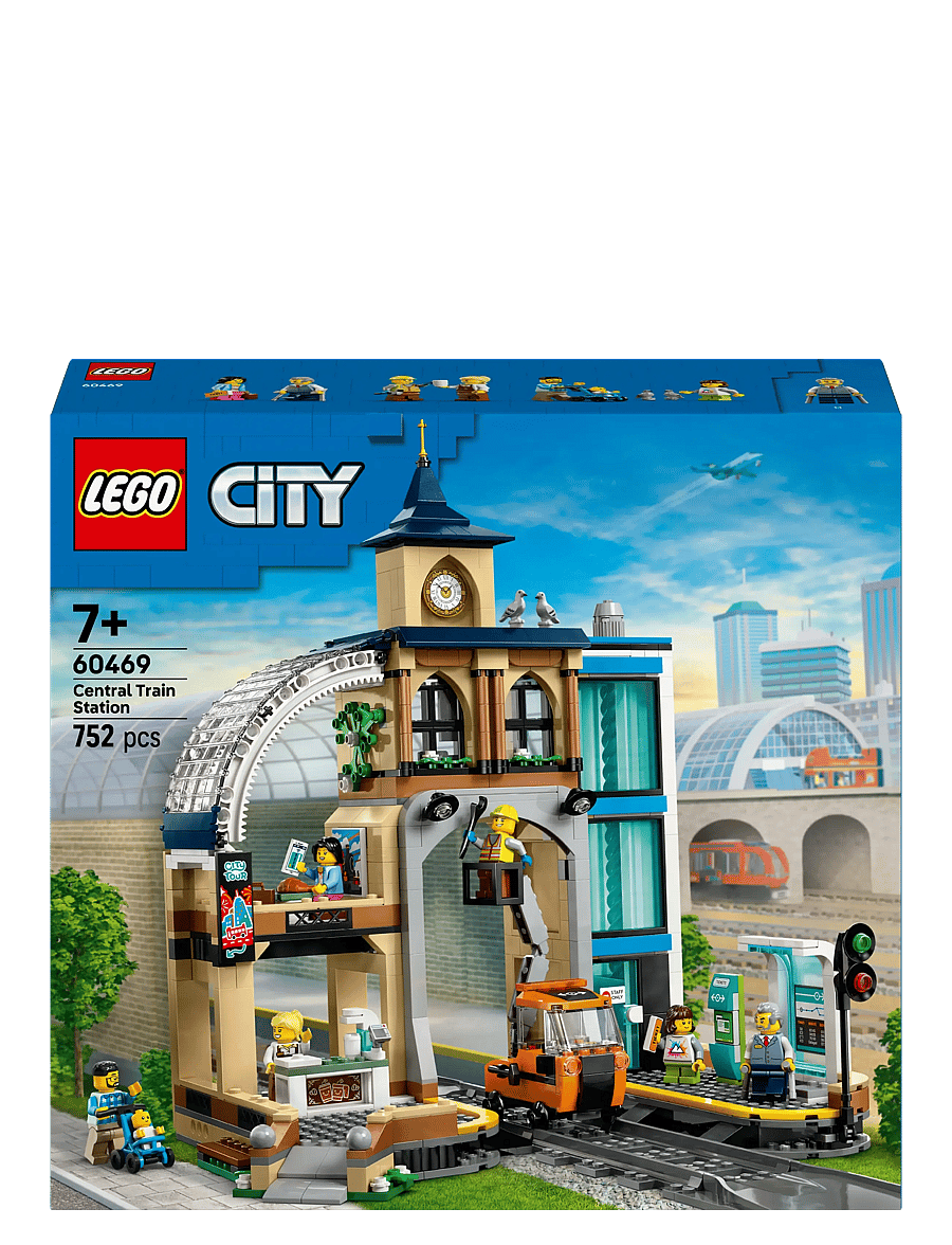 LEGO - City Central Train Station Set for Fans of Construction Toys 60469 - lego® dreamzzz™ - multi - 4