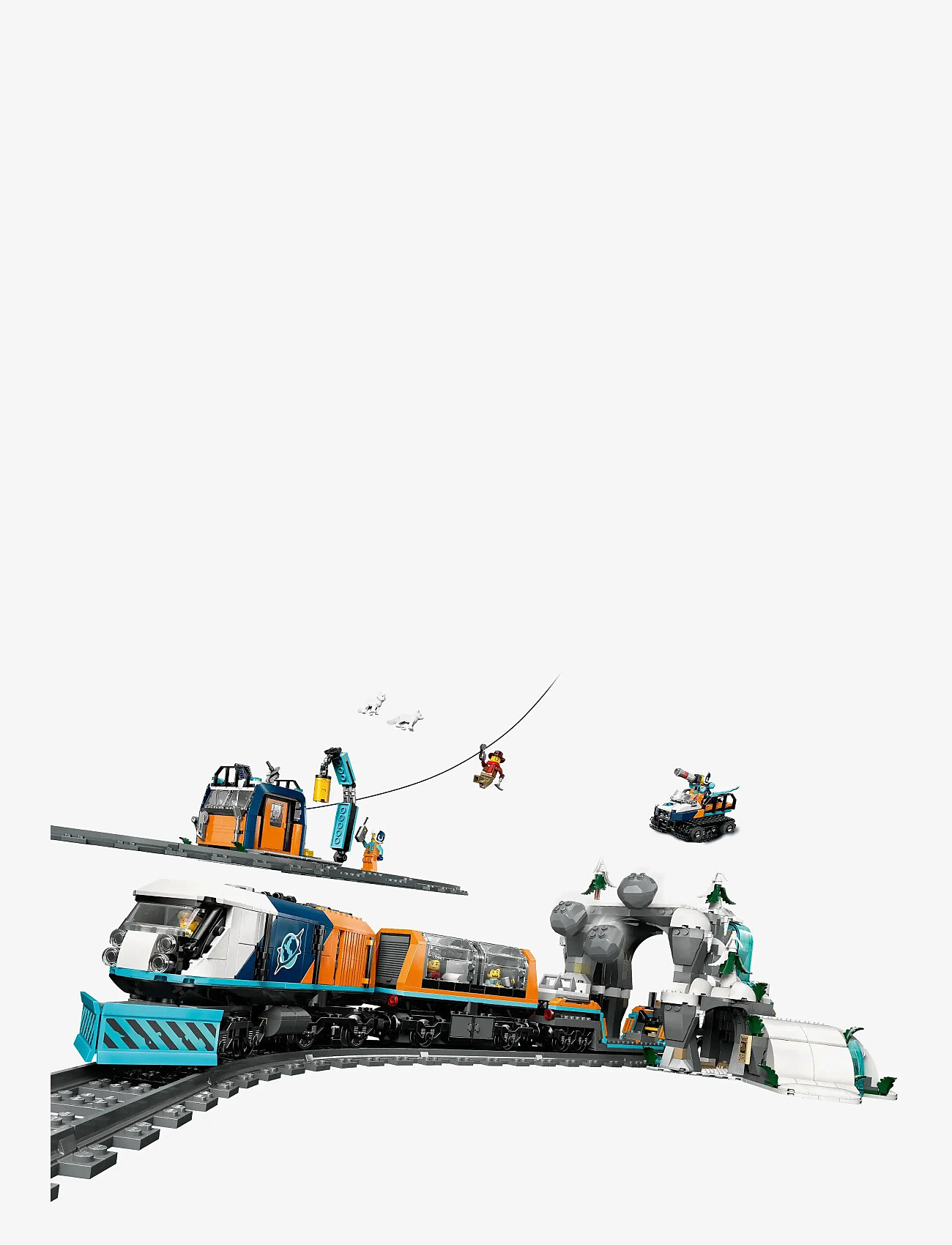 LEGO - Polarforskernes arktiske eksprestog 60470 - lego city - multi - 5