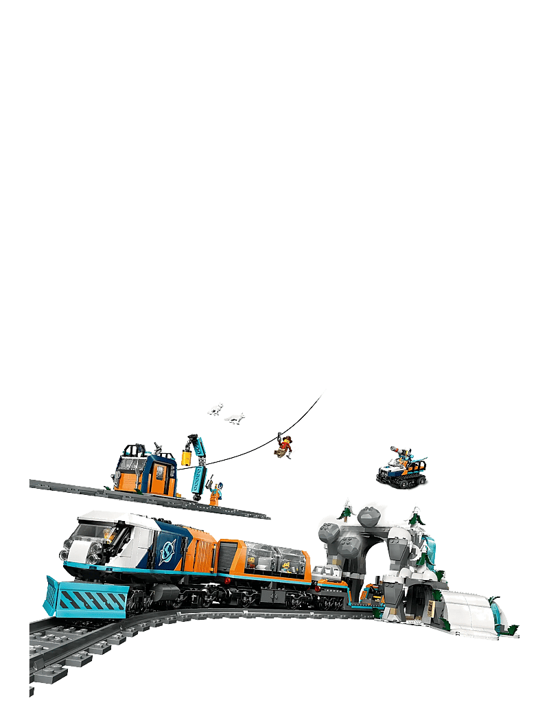 LEGO - City Explorers’ Arctic Polar Express Train Toy Vehicle Set 60470 - multi - 5