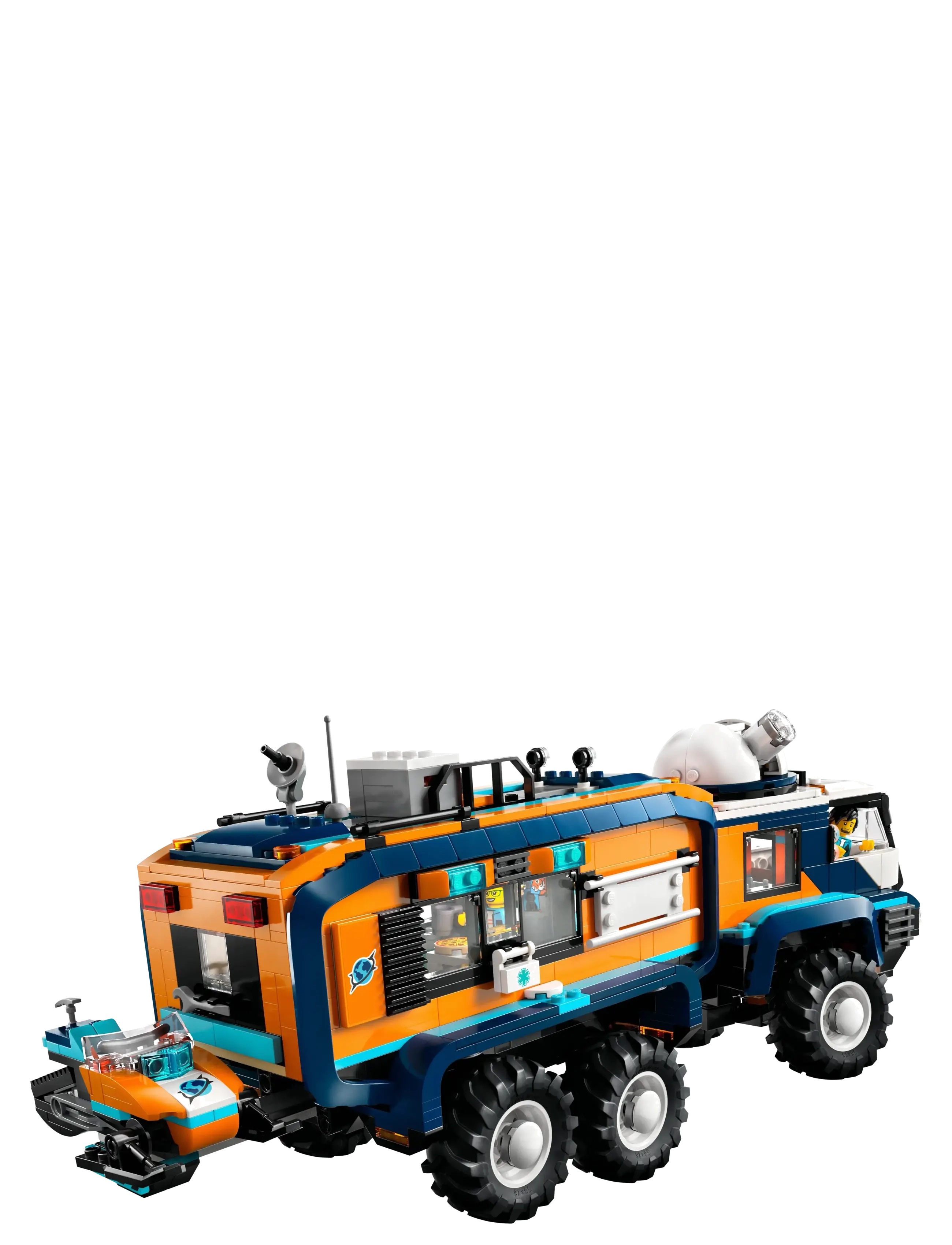 LEGO - City Arctic Explorer Science Lab Truck Toy Building Set 60471 - lego city - multi - 2